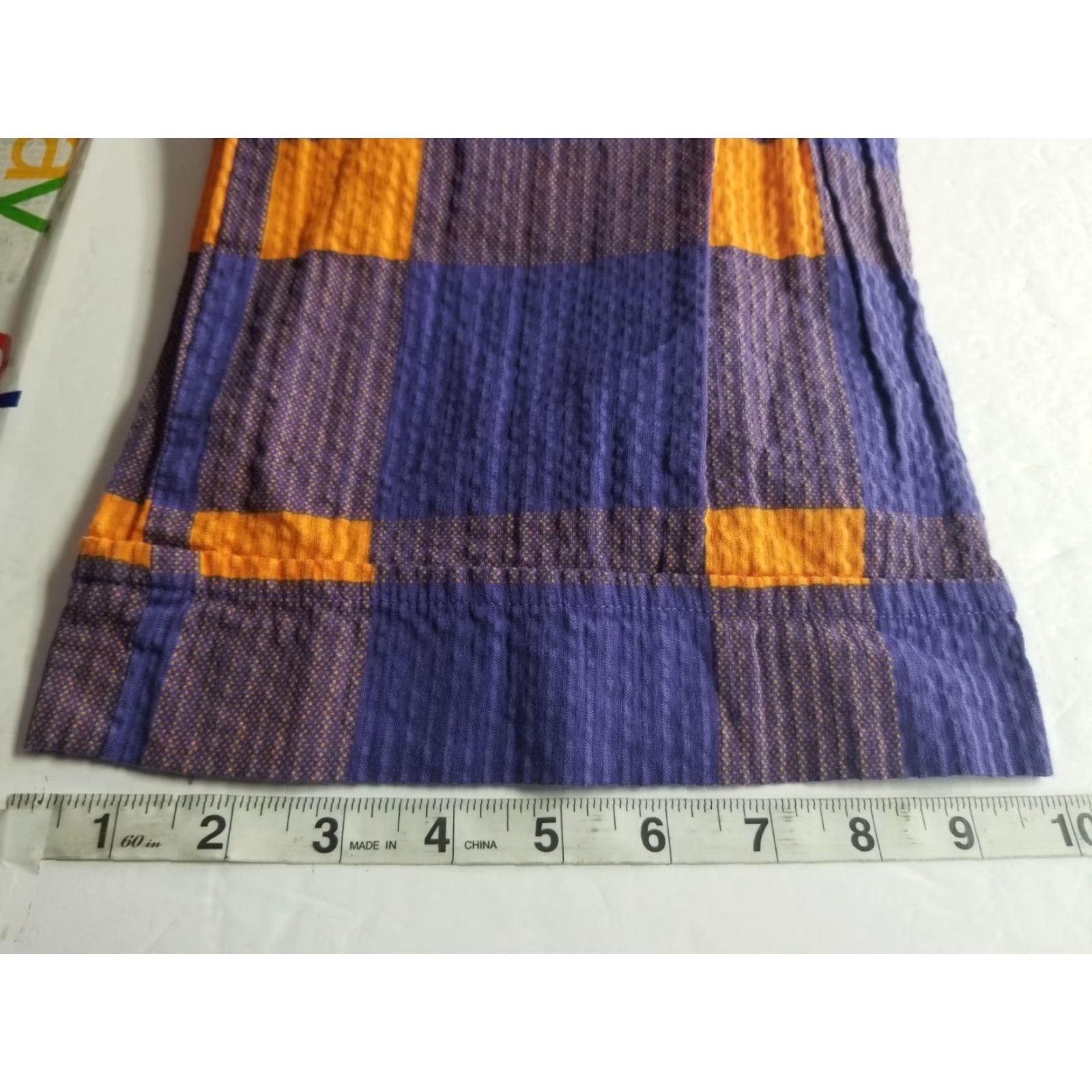 Anthropologie Anthropologie Pants Women XS Pleated Multicolor Plaid Wide-Leg Preppy 29in Inseam Size 26" / US 2 / IT 38 - 7 Thumbnail