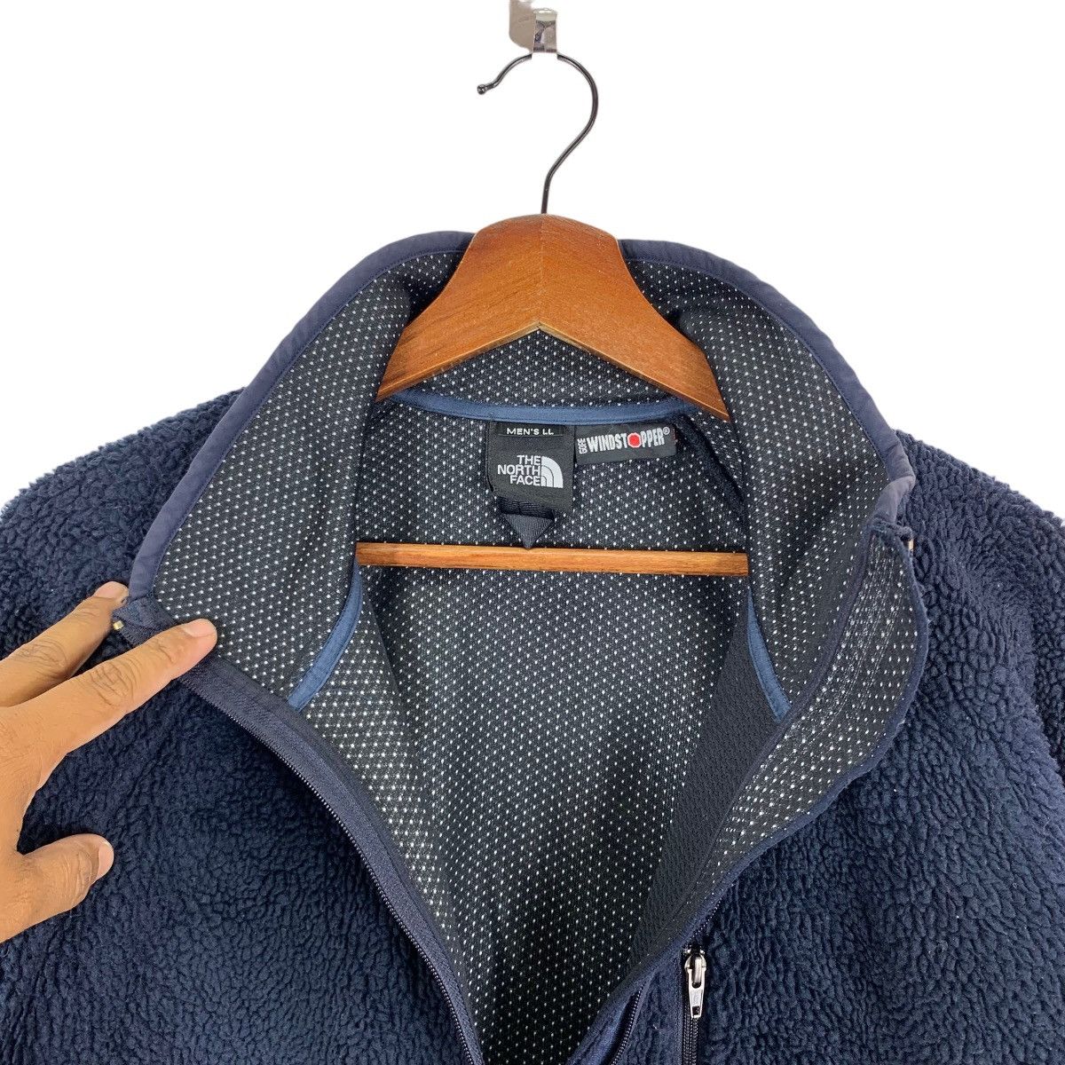 The North Face VINTAGE TNF THE NORTH FACE WIND-STOPPER FLEECE JACKET Size US L / EU 52-54 / 3 - 3 Thumbnail