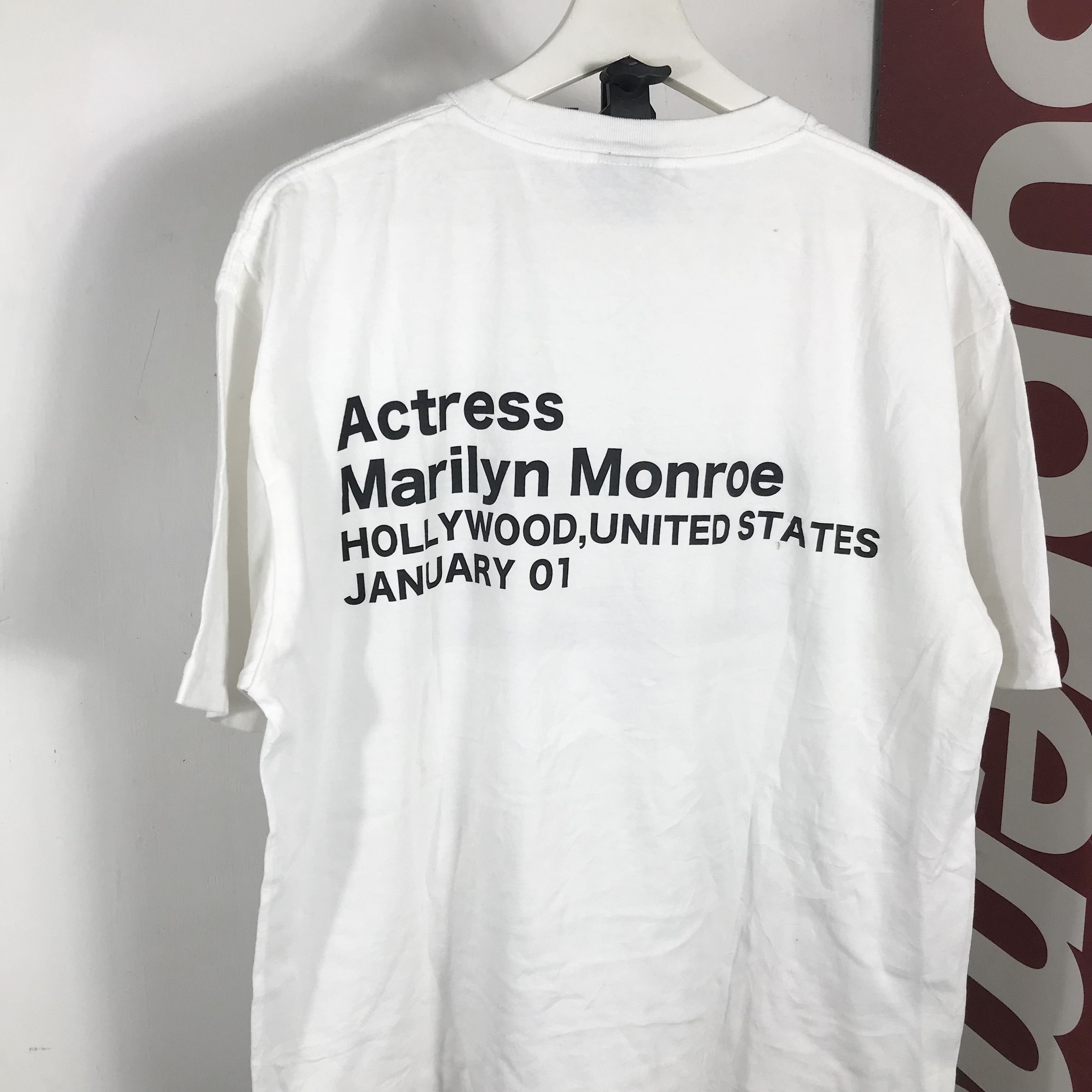 Vintage 90s Marilyn Monroe alfred eisensetaedt photographer Band tee Size US L / EU 52-54 / 3 - 4 Thumbnail