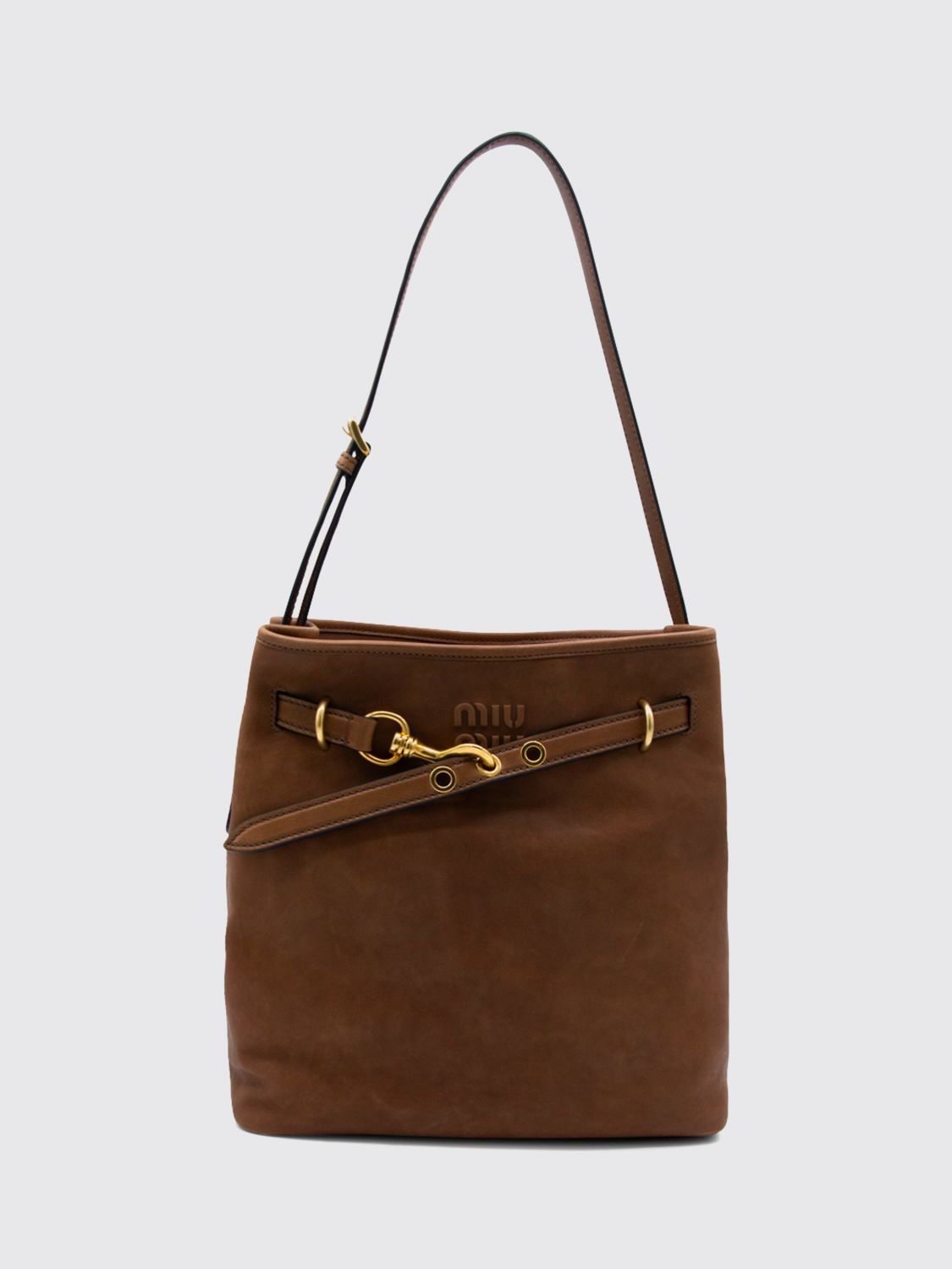 Miu Miu Miu Miu Shoulder Bag Woman Brown Size ONE SIZE - 1 Thumbnail
