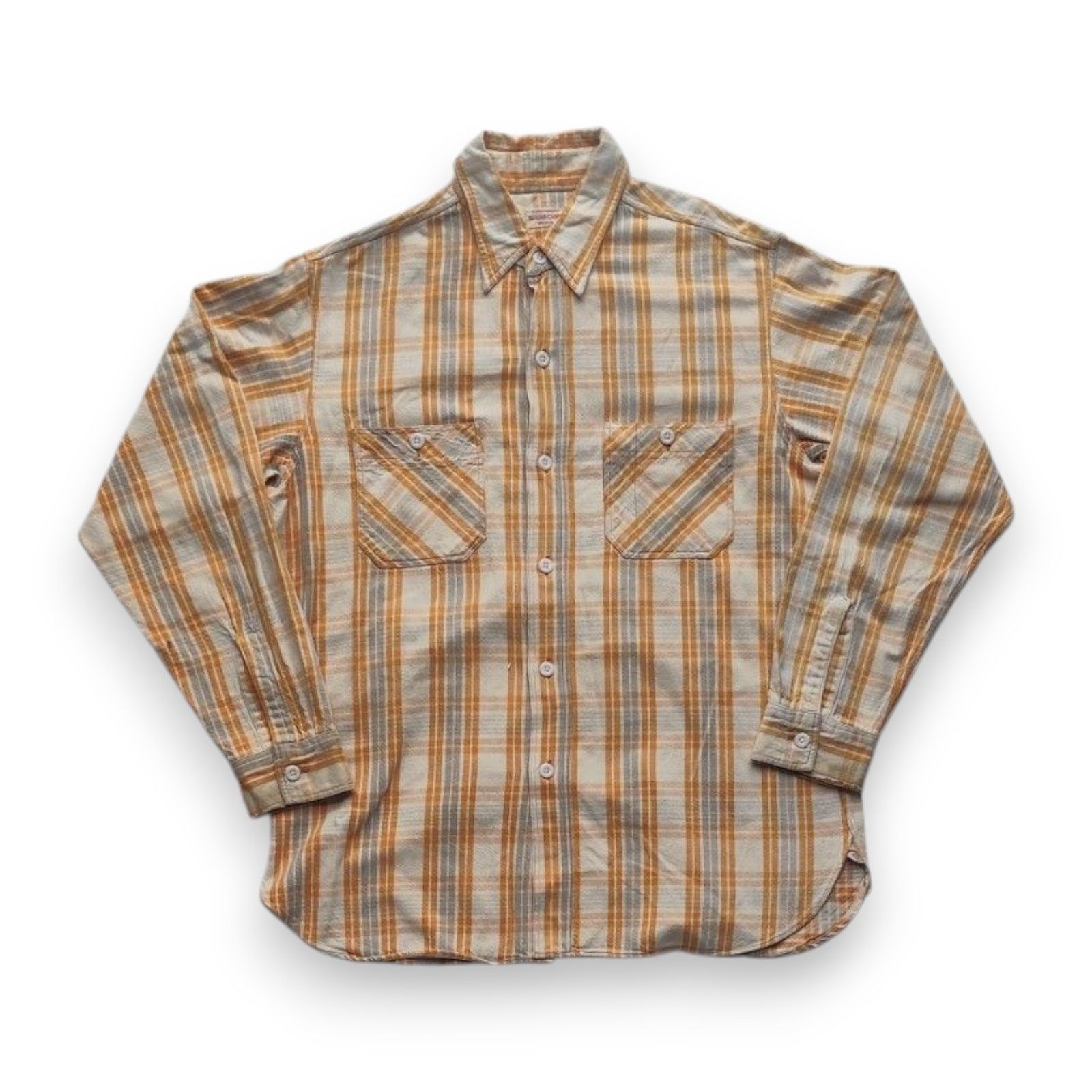 Sugar Cane Vintage Sugar Cane Japan Plaid Shirt Size US M / EU 48-50 / 2 - 1 Thumbnail