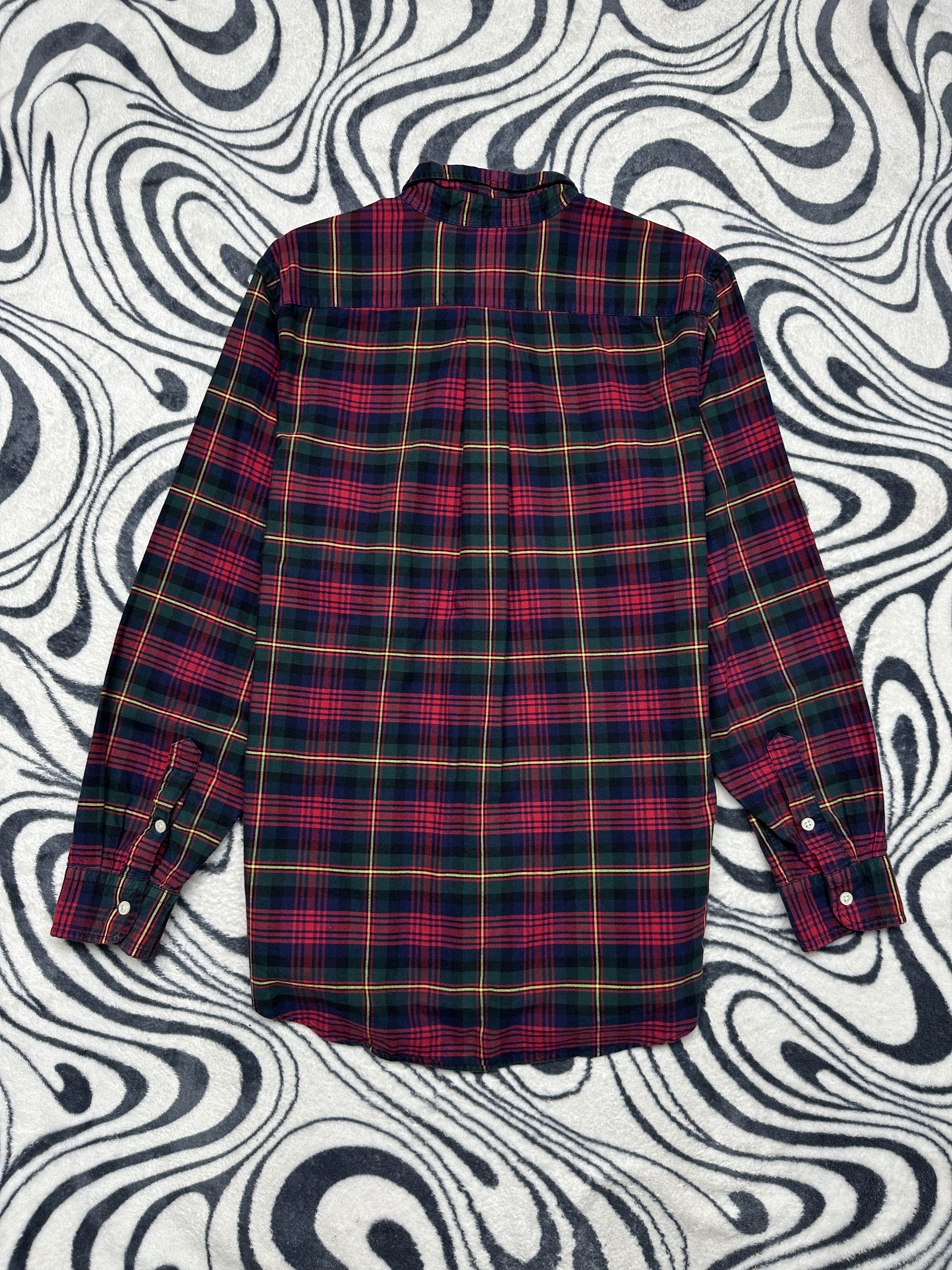 Polo Ralph Lauren Polo Ralph Lauren Mens Long Sleeve Plaid Shirt Size US S / EU 44-46 / 1 - 5 Thumbnail