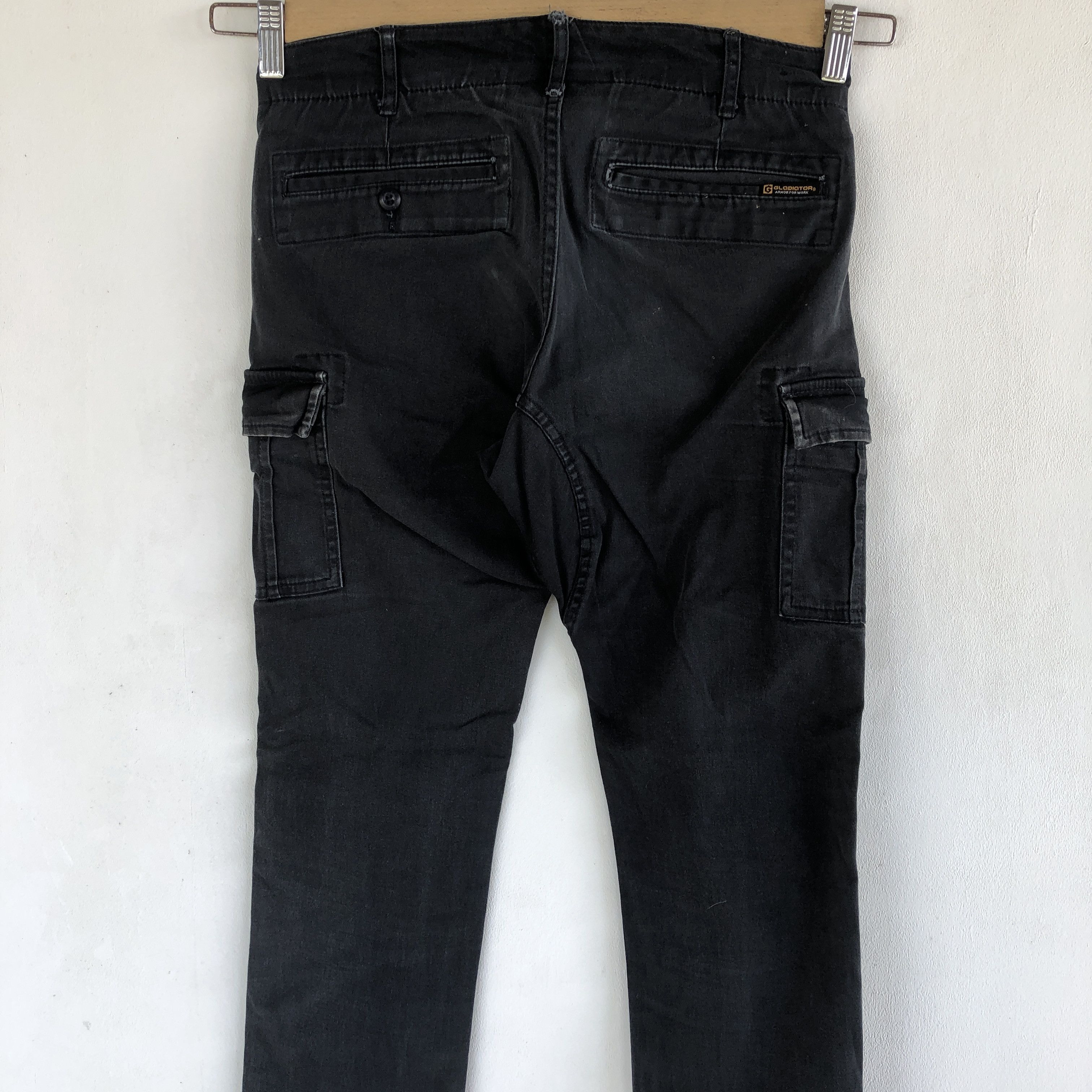 Japanese Brand × Vintage Vintage Japanese Cargo Pants Multi Pocket Tactical Trousers Size 28" / US 6 / IT 42 - 4 Thumbnail