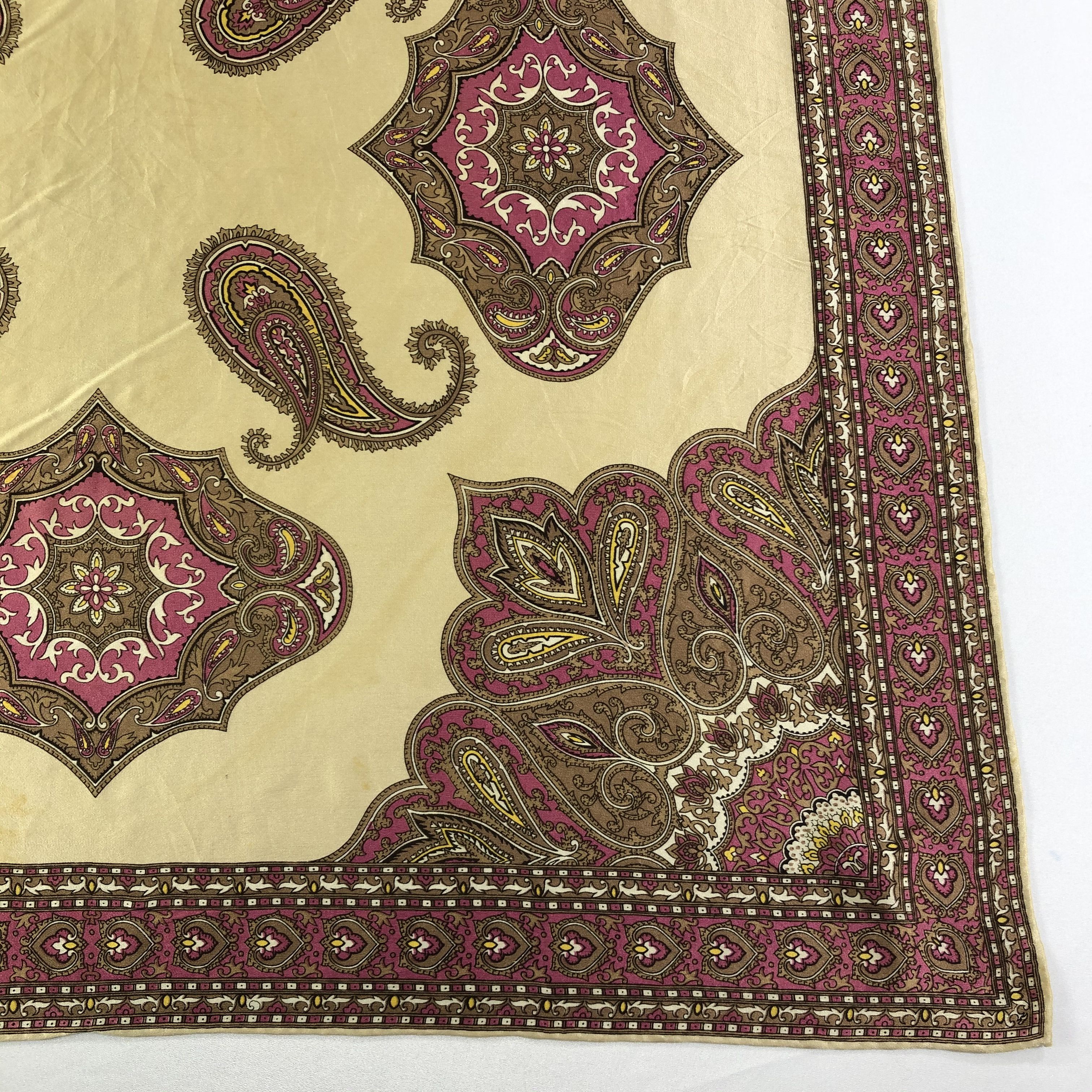 Vintage Vintage Silk Scarf Size ONE SIZE - 5 Thumbnail