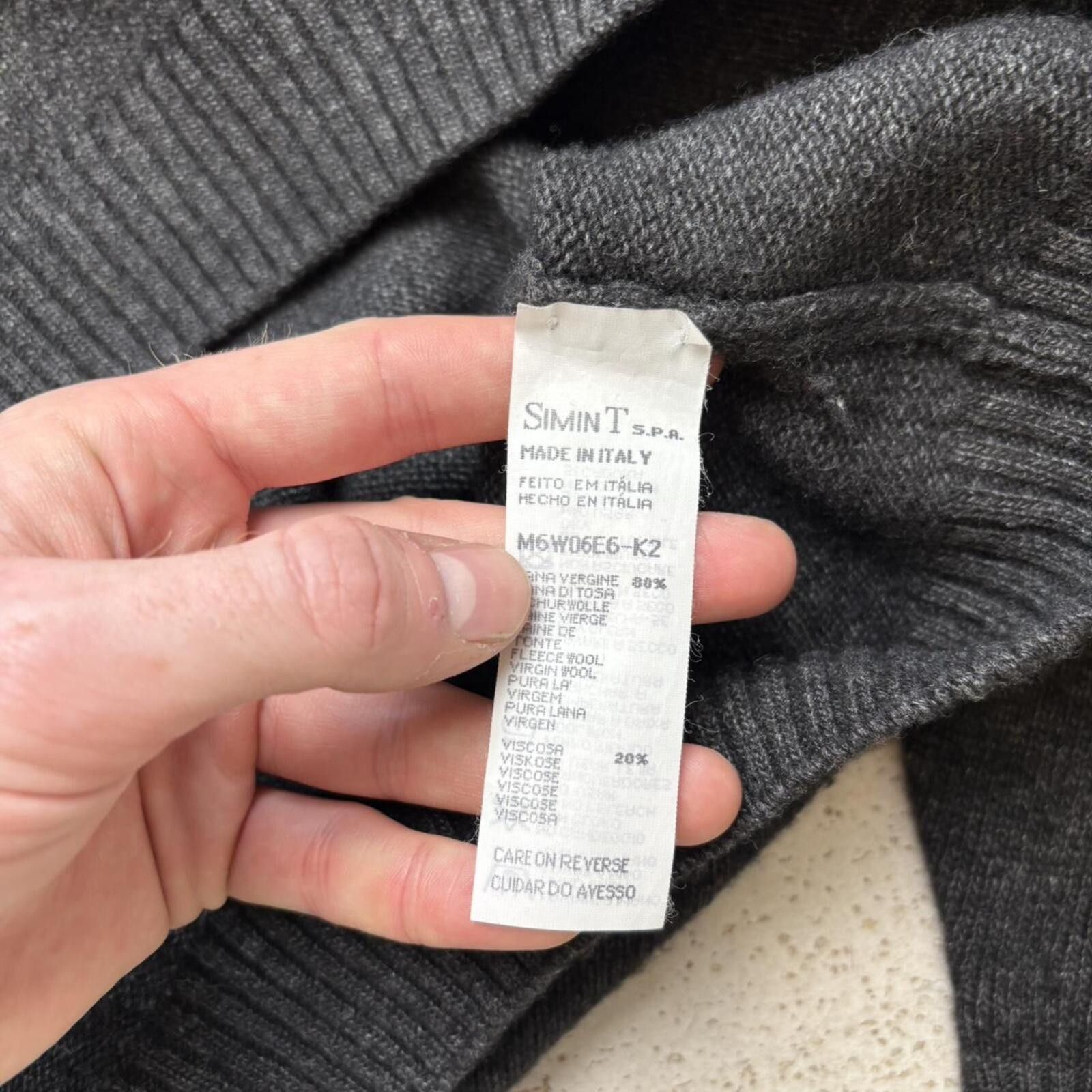 Other Armani Jeans Knit Jumper (L) Size US L / EU 52-54 / 3 - 5 Thumbnail