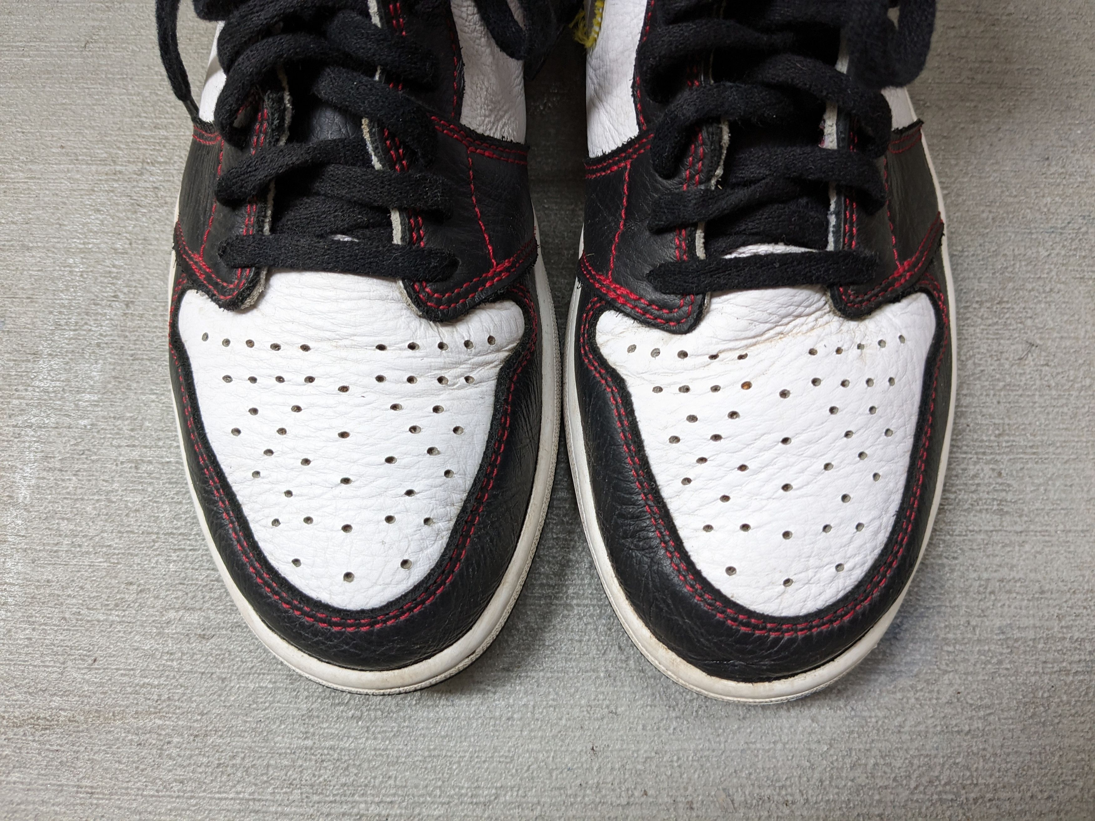 Jordan Brand Nike Air Jordan 1 High Defiant 11 Retro Leather CD6579-071 Size US 11 / EU 44 - 5 Thumbnail