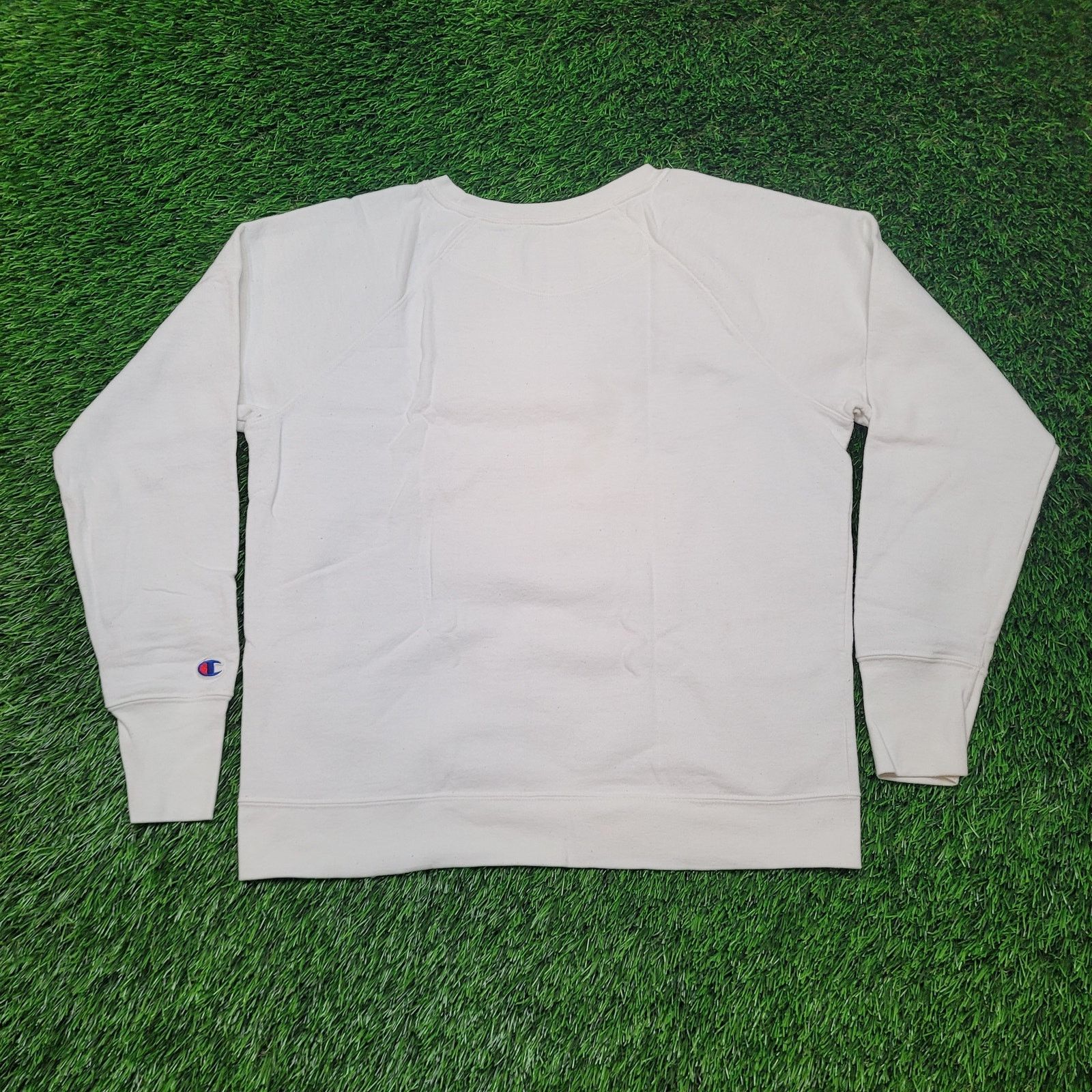 Champion Champion Script Logo Sweatshirt Medium (Tag Large) Y2K Style Size US M / EU 48-50 / 2 - 3 Thumbnail