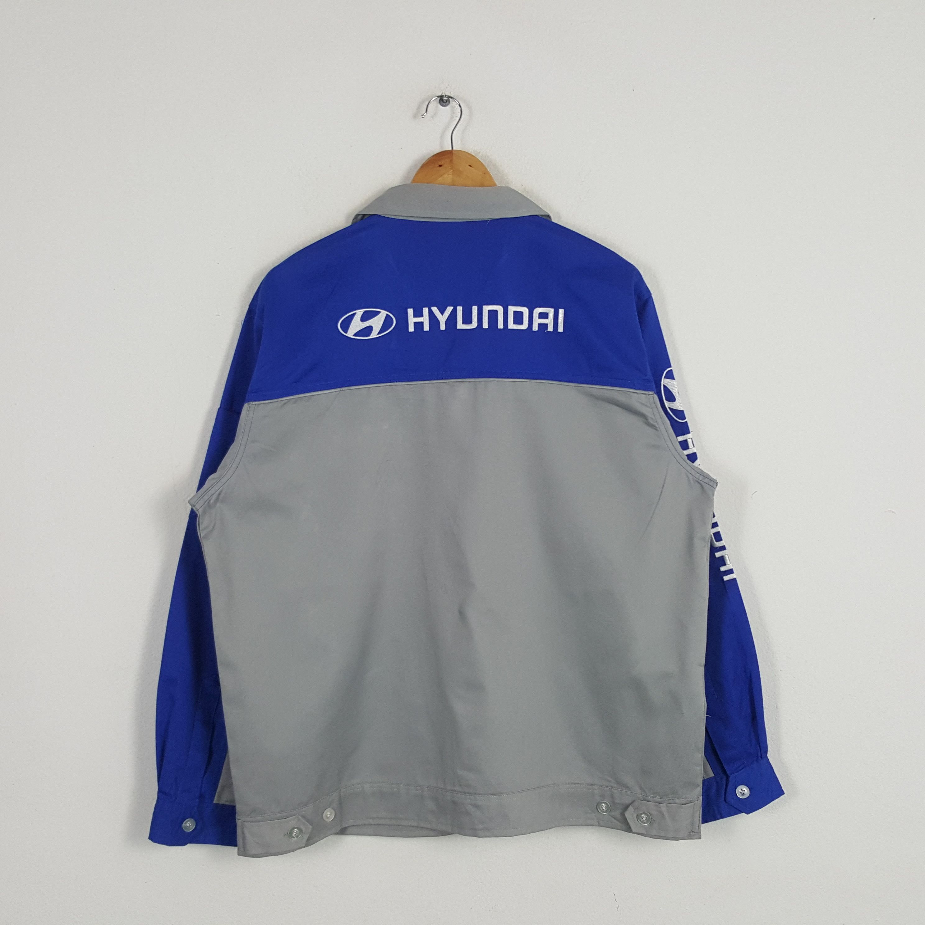 Vintage Vintage Hyundai Motorsport Racing Staff Jacket Size US L / EU 52-54 / 3 - 1 Thumbnail