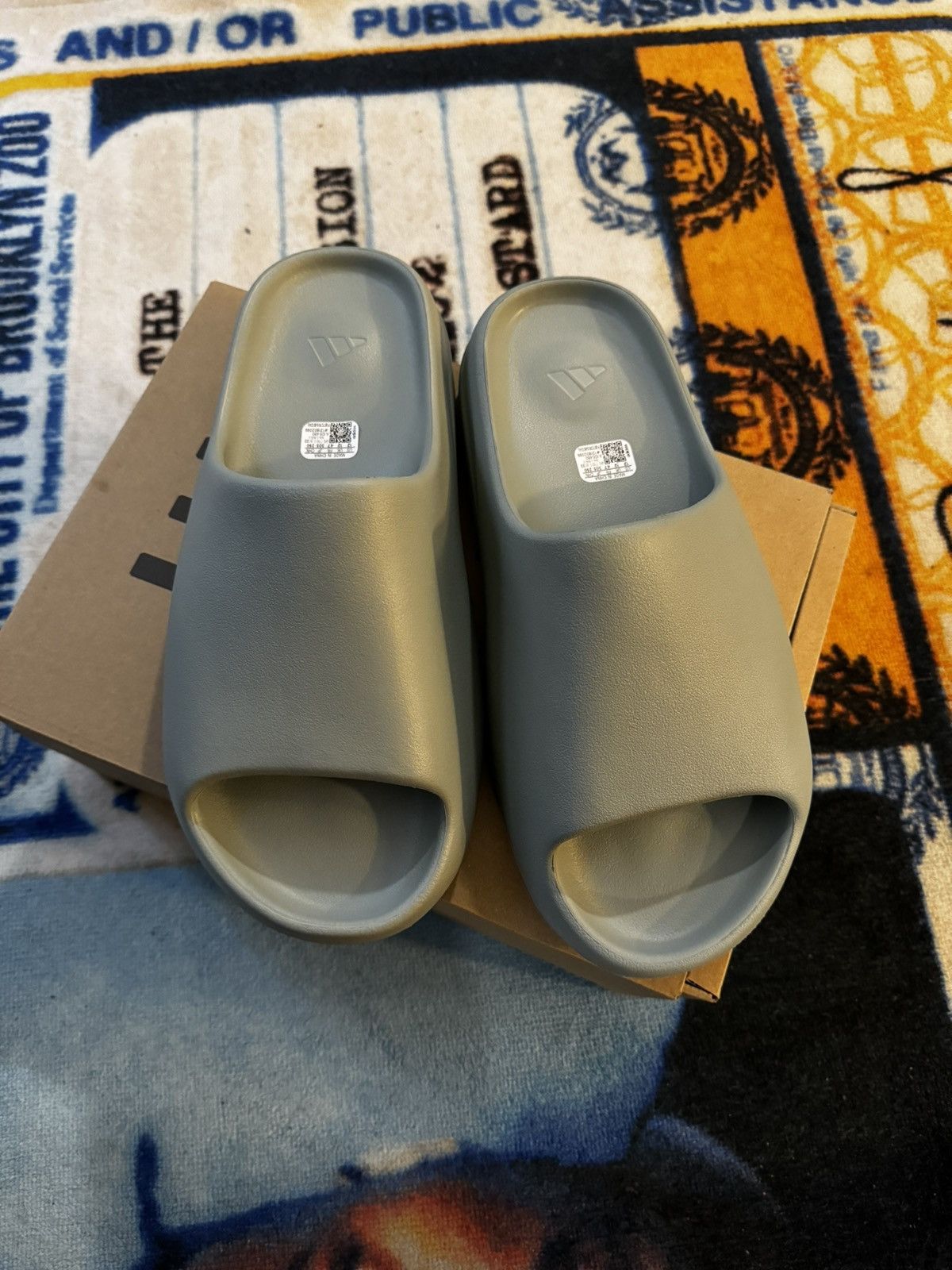 Adidas Yeezy Season Yeezy Talk Worldwide Adidas Yeezy Slide SALT Grailed