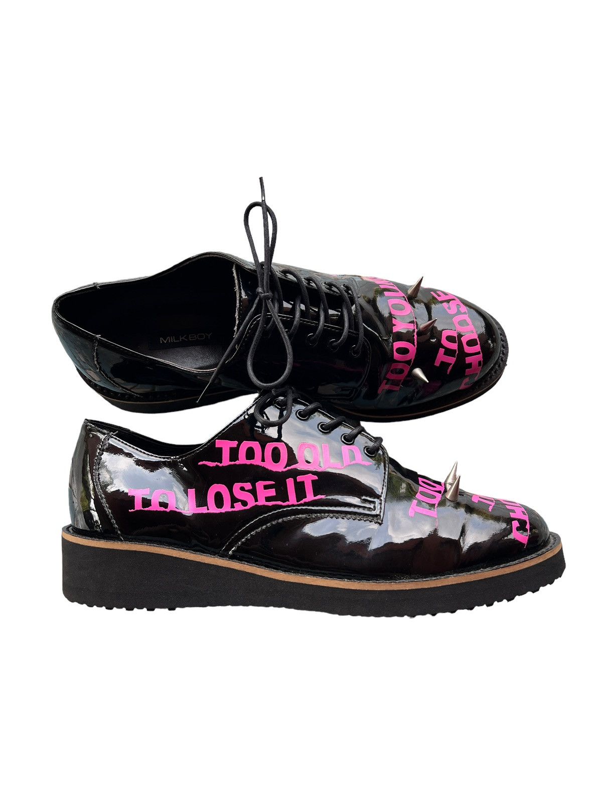 Milkboy AW19 ‘Sonic” Studded Punk Shoes