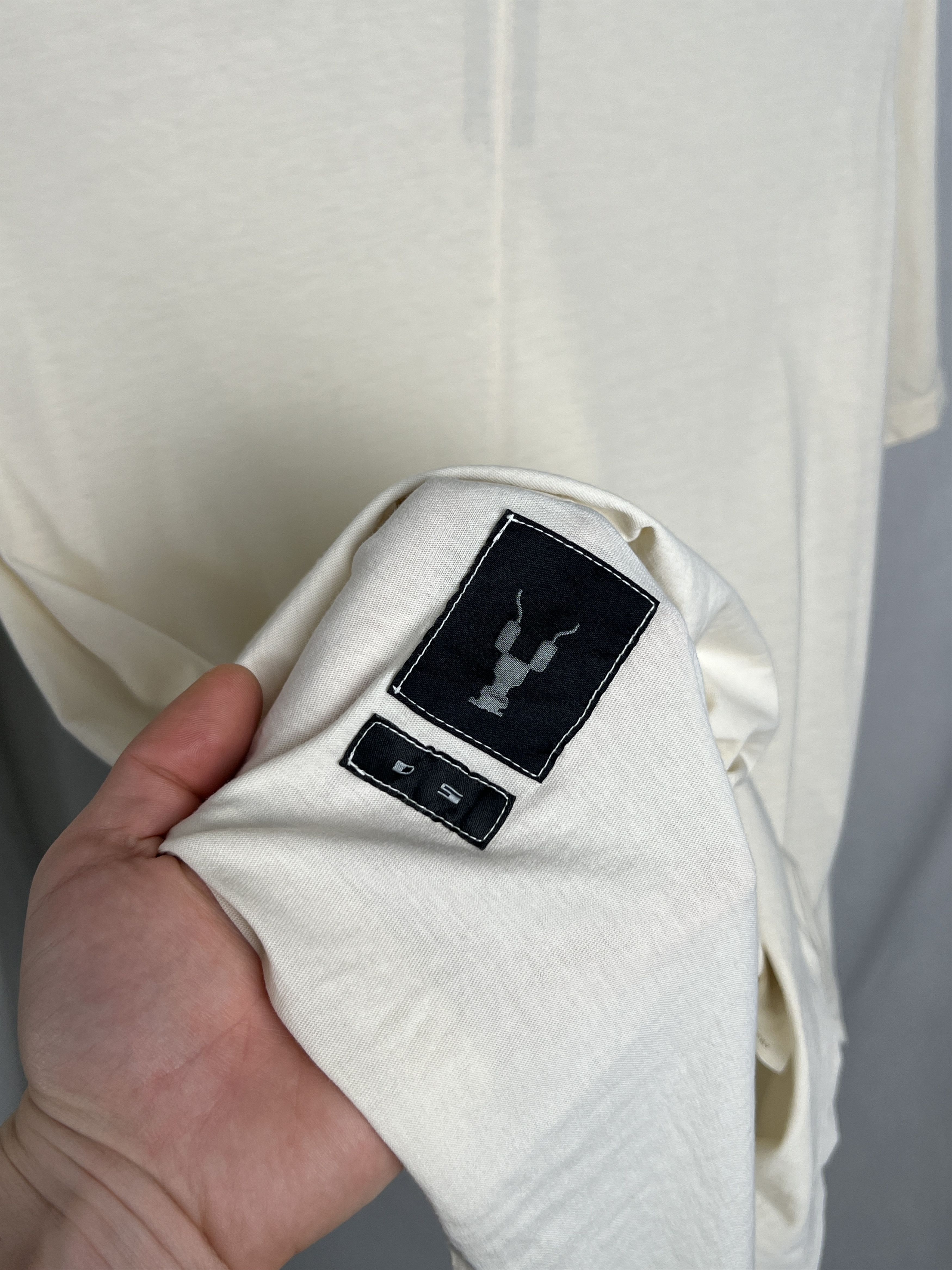 Rick Owens Rick Owens White T-shirt Size US L / EU 52-54 / 3 - 22 Thumbnail