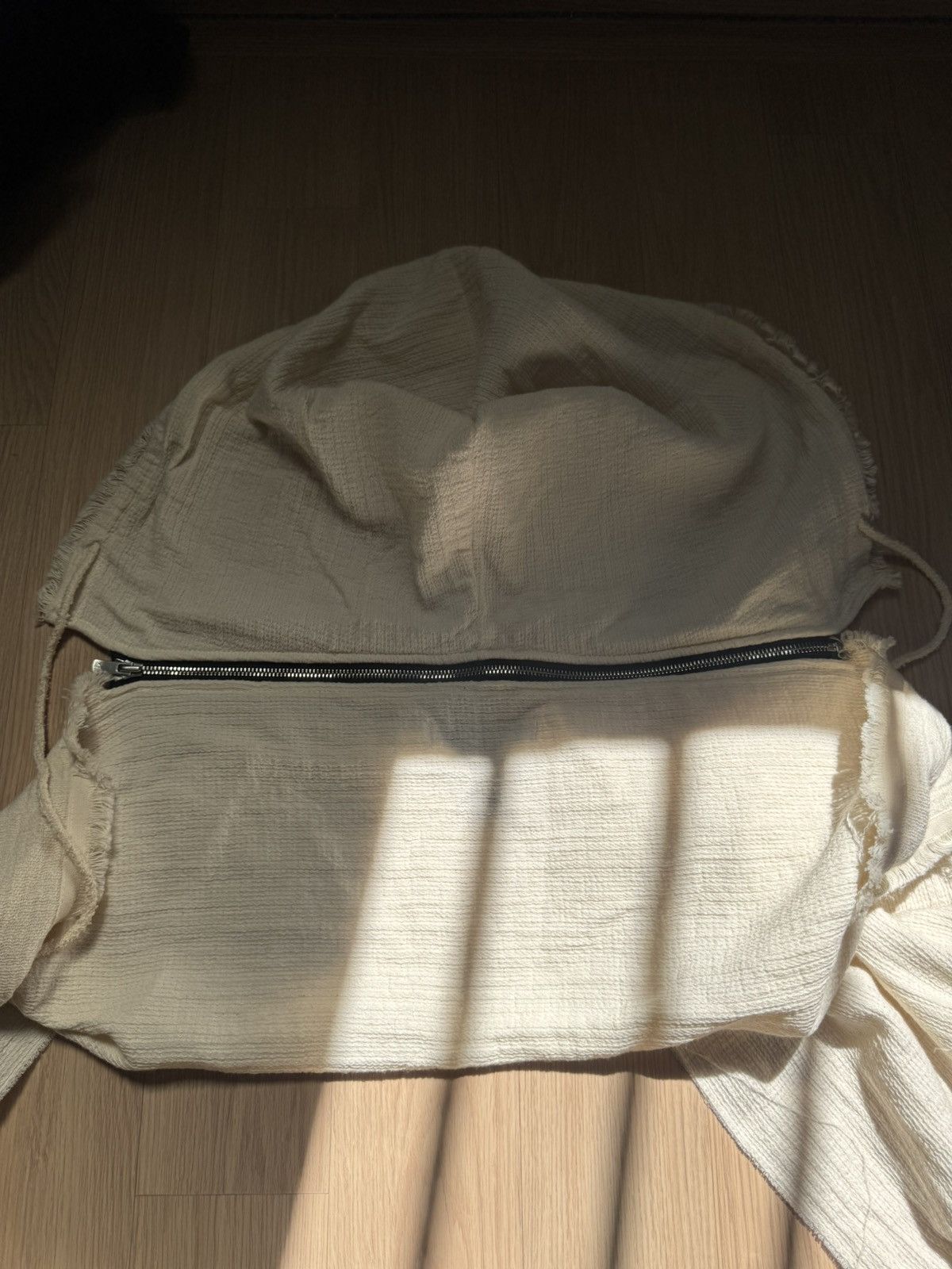 FFFPOSTALSERVICE FFFPOSTALSERVICE HOODED SCARF BONE Size ONE SIZE - 2 Thumbnail