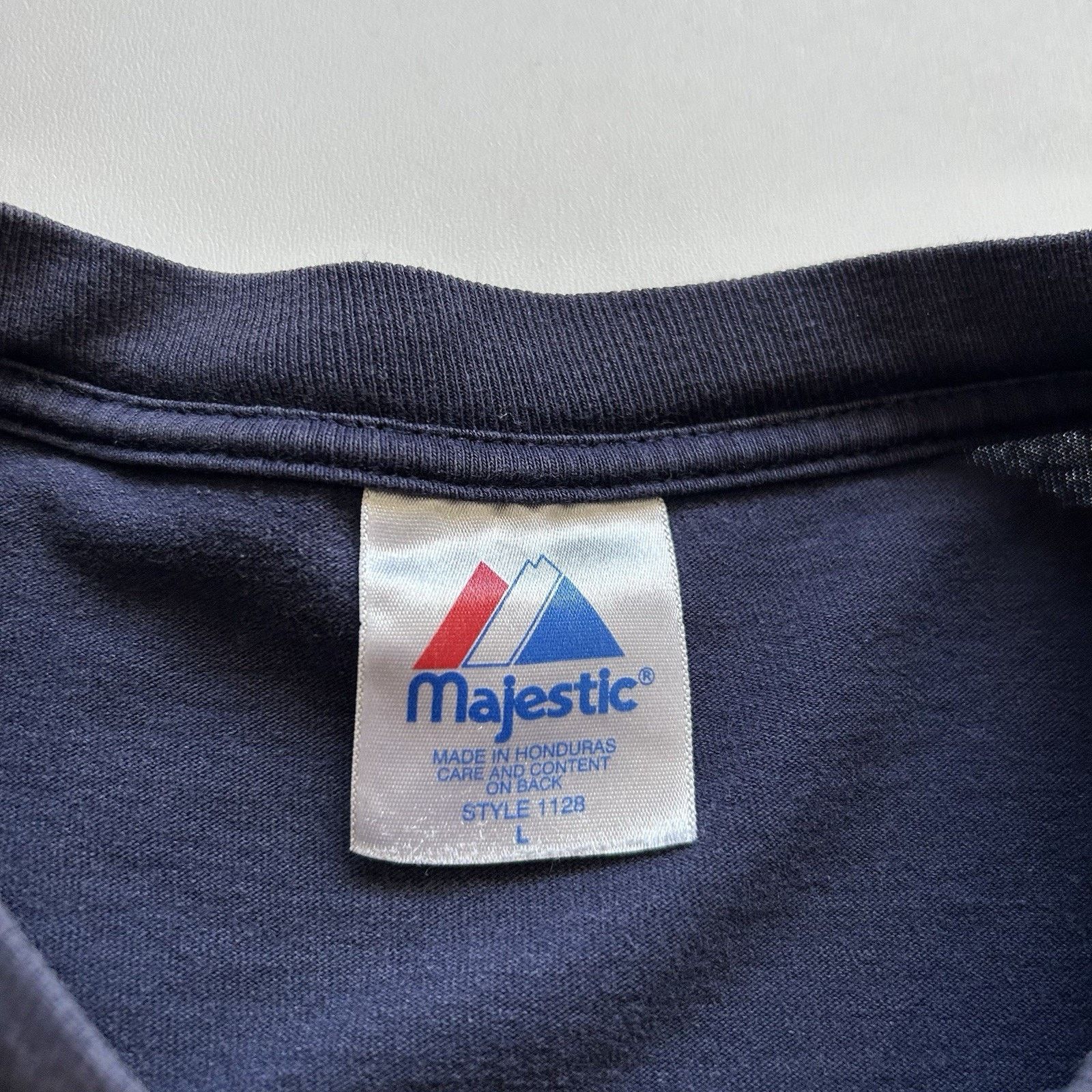 MLB × Majestic × Vintage Vintage New York Yankees MLB T Shirt Large Y2K Majestic Rare Size US L / EU 52-54 / 3 - 4 Thumbnail