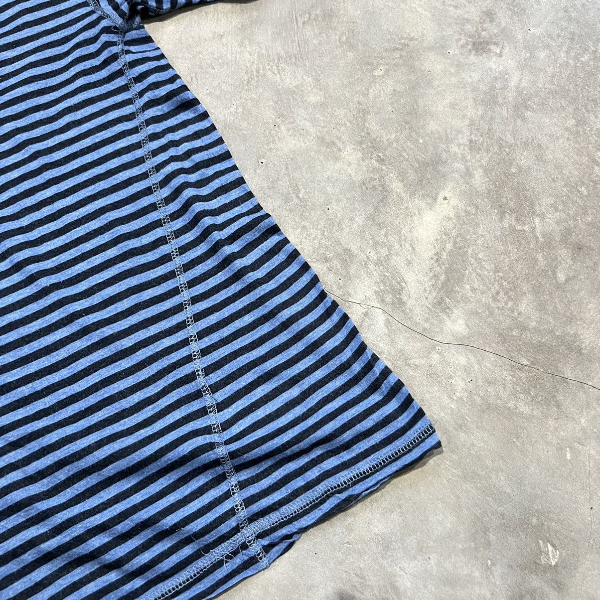 Japanese Brand Vintage Japanese Kurt Cobain Stripe Pocket Shirt Size US M / EU 48-50 / 2 - 3 Thumbnail