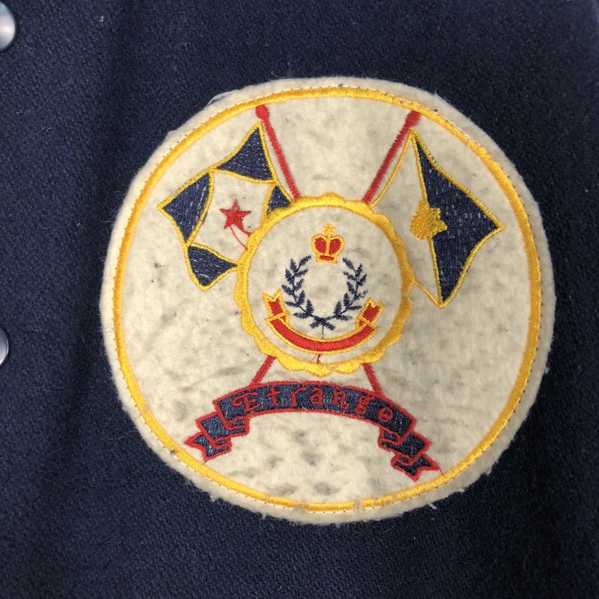Vintage 🔥VINTAGE WOOL VARSITY JACKET WONDERSTORY ISSEY MIYAKE Size US M / EU 48-50 / 2 - 21 Thumbnail