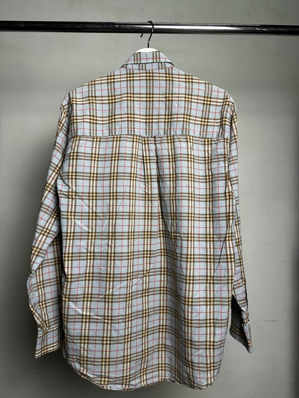 Burberry Prorsum 90’s Burberry Nova Check Button shirt Size US M / EU 48-50 / 2 - 2 Thumbnail