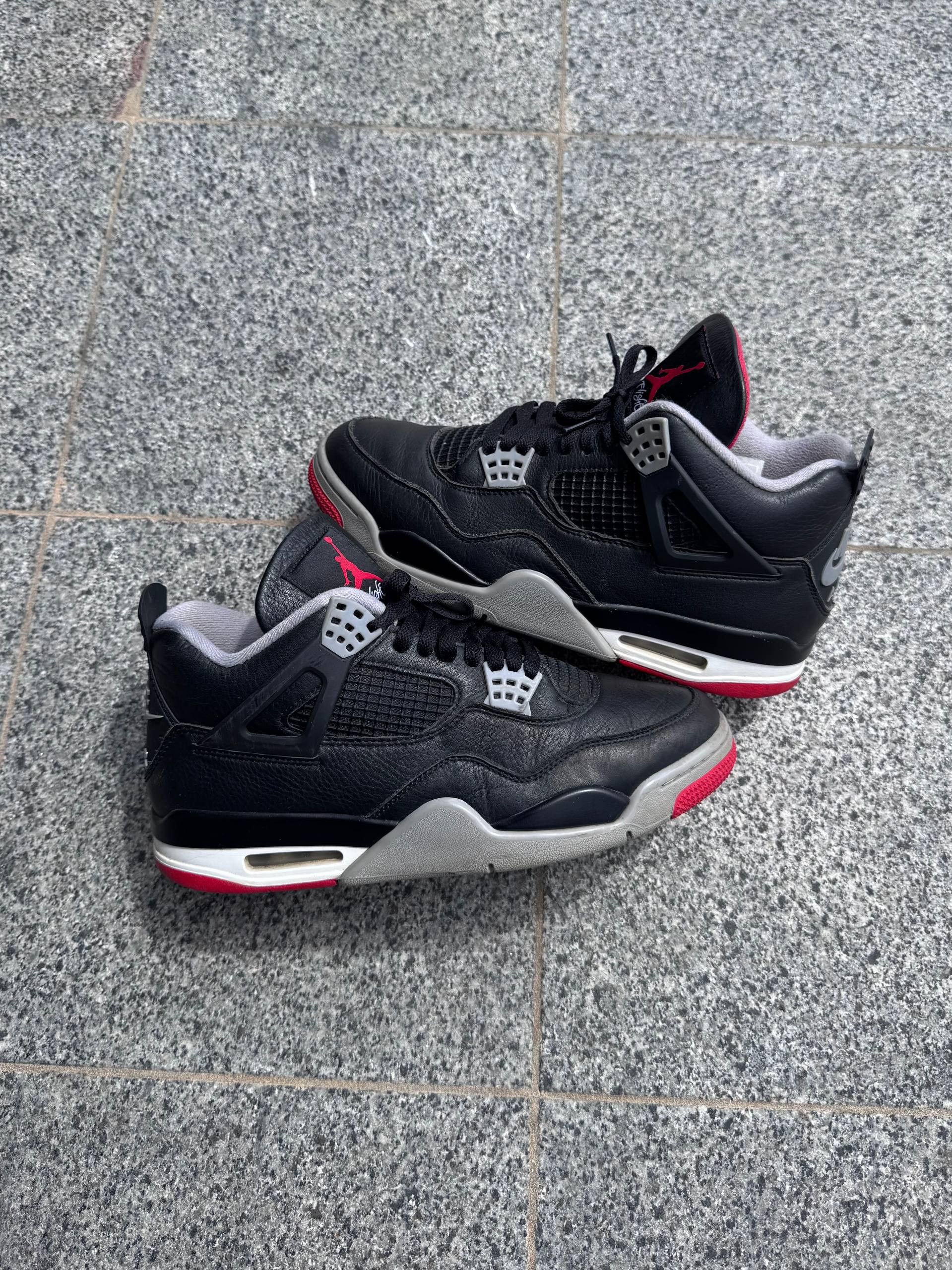 Jordan Brand Air Jordan 4 Retro Bred Reimagined FV5029-006 Size US 9.5 / EU 42-43 - 1 Thumbnail