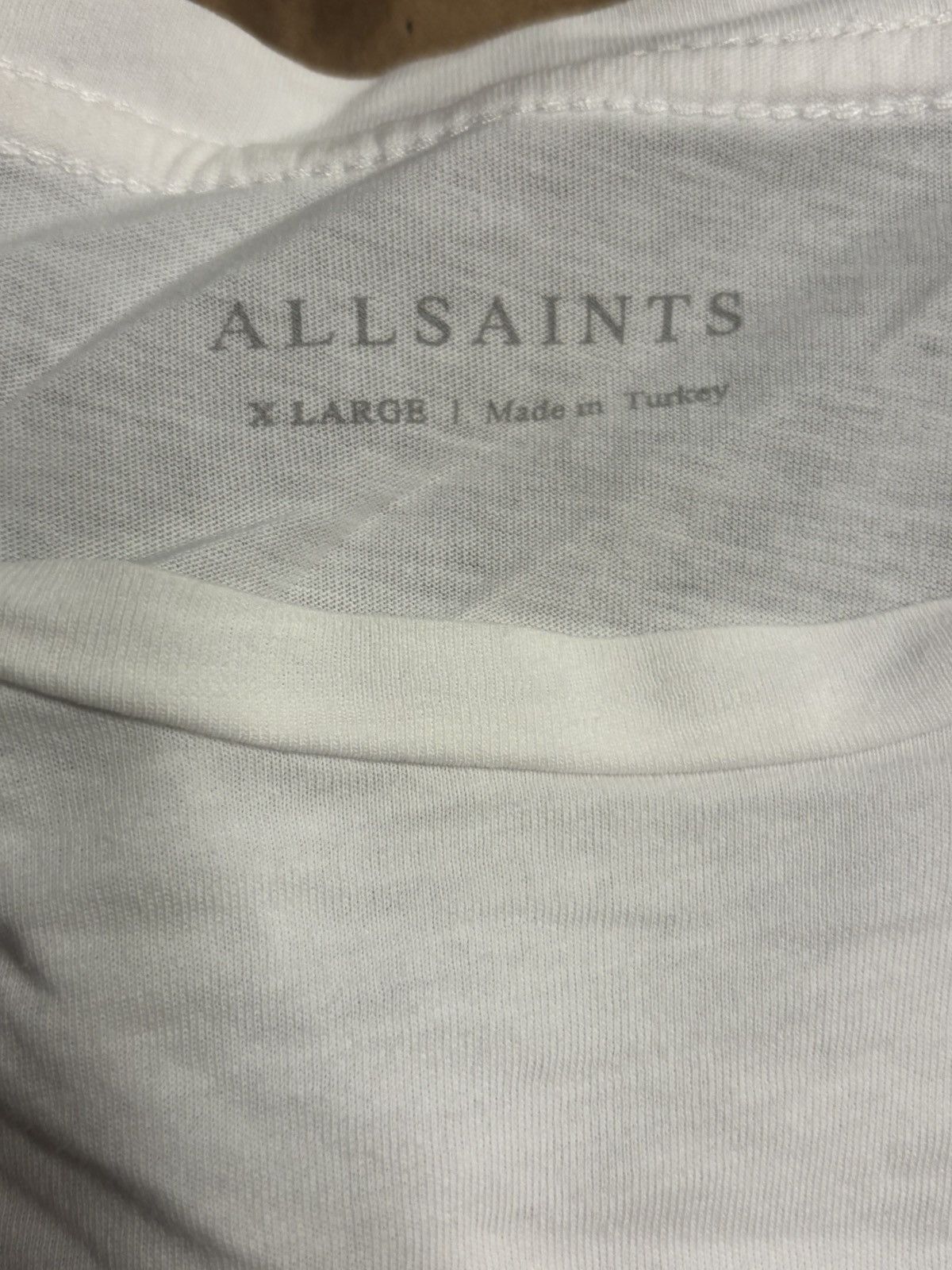 Allsaints While Allsaints T-shirt XL Blue Stripes Size US XL / EU 56 / 4 - 3 Thumbnail