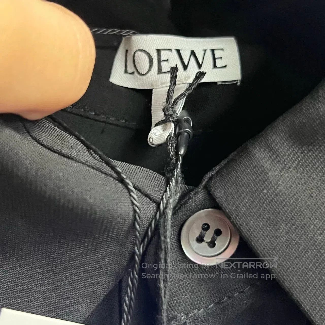 Loewe Loewe Black Deconstructed Hollow. Size US L / EU 52-54 / 3 - 3 Thumbnail