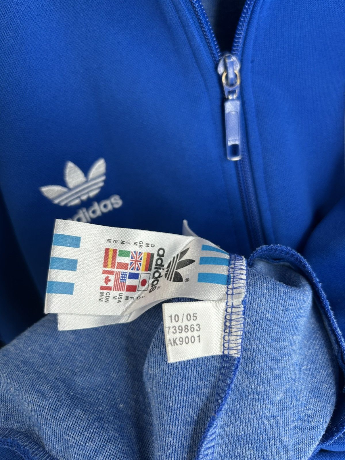 Adidas Vintage Adidas Japan Nippon Retro World Cup Track Jacket Size US M / EU 48-50 / 2 - 10 Thumbnail