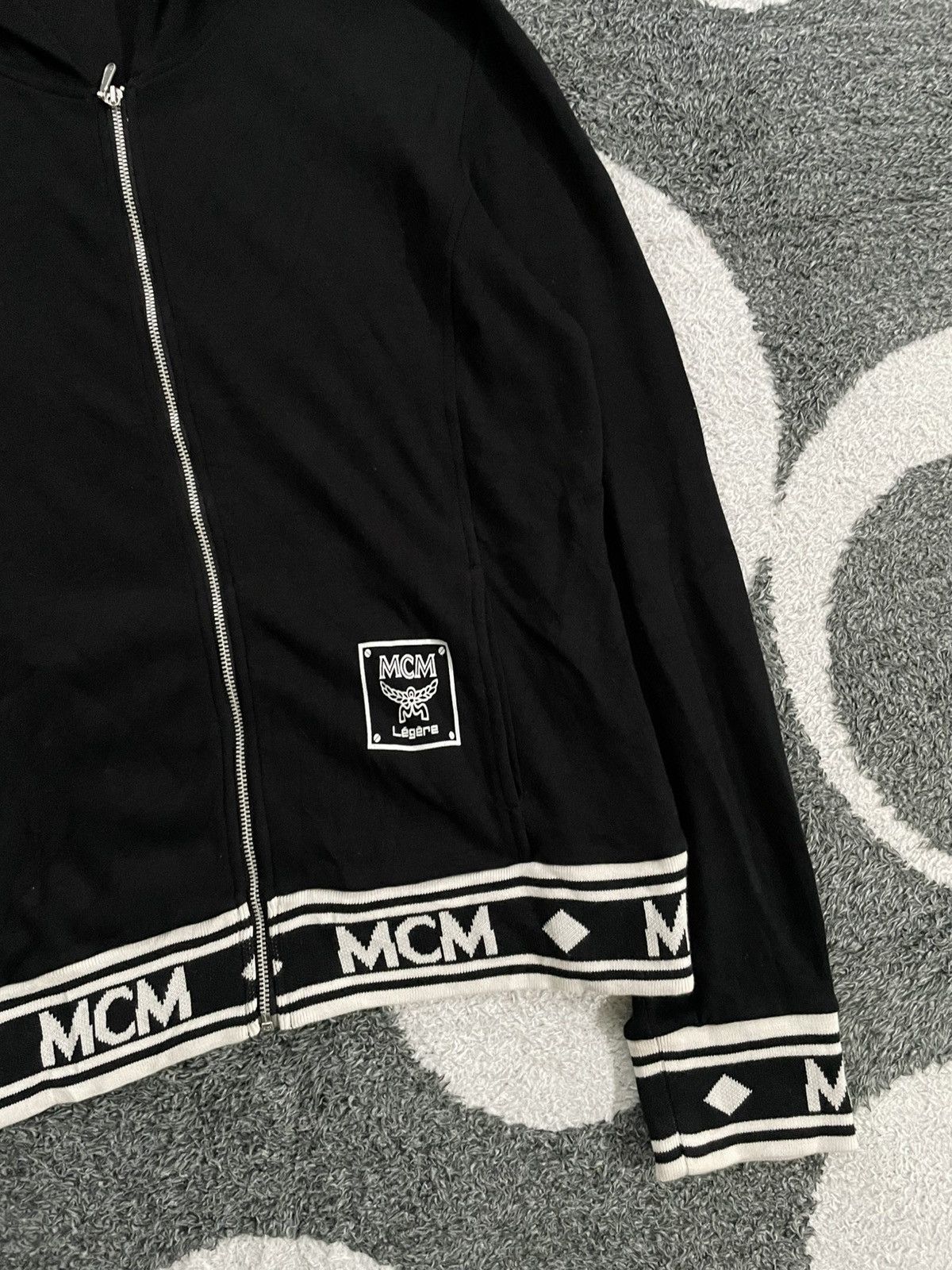 MCM MCM LEGERE ZIP HOODIE Size US M / EU 48-50 / 2 - 4 Thumbnail