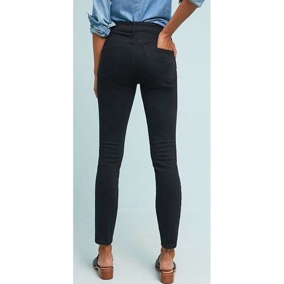 Anthropologie Pilcro & The Letterpress Skinny High-Rise Jeans Size 27" / US 4 / IT 40 - 3 Thumbnail