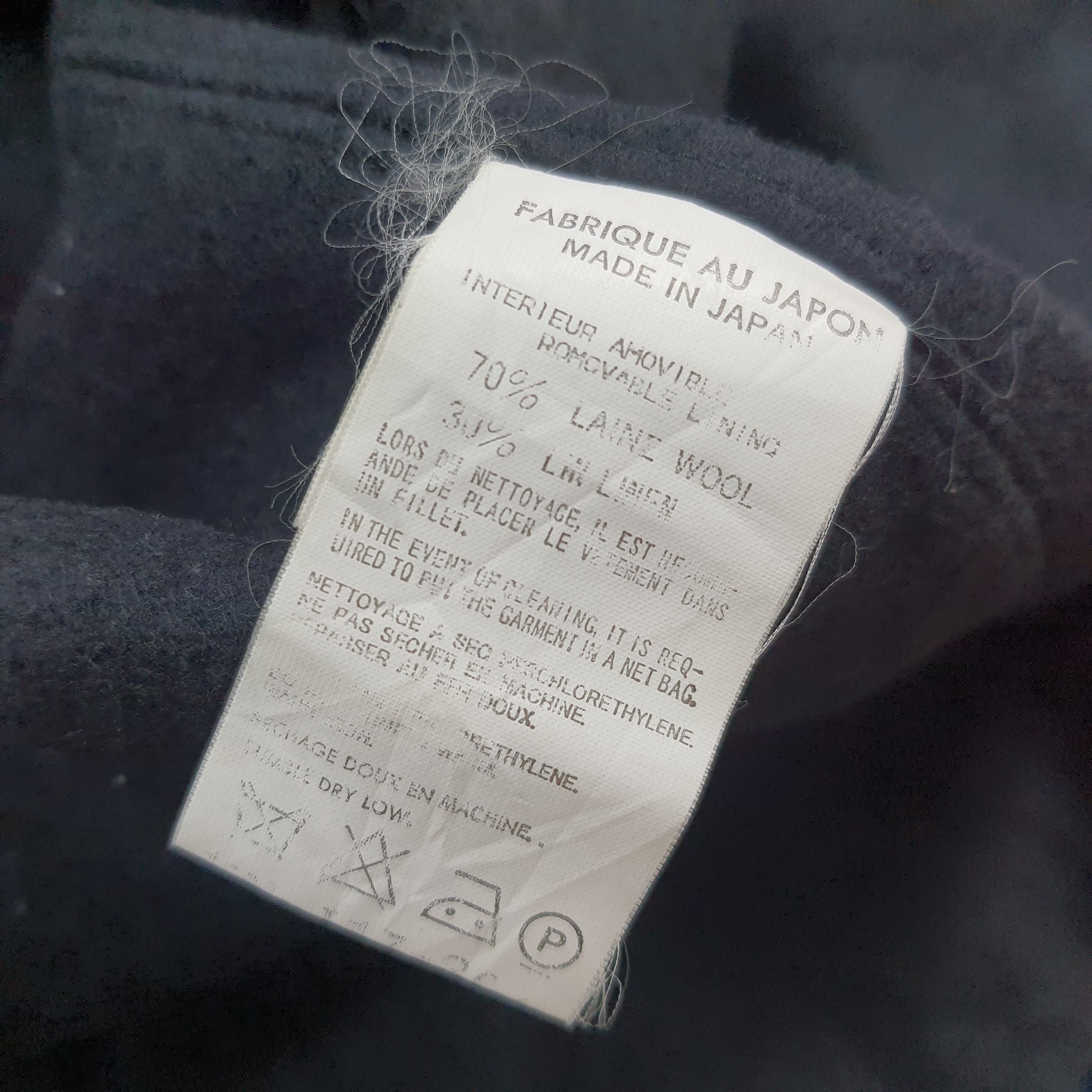 Yohji Yamamoto Y's Yohji Yamamoto Longline Blazer Wool Linen Cardigan Size US M / EU 48-50 / 2 - 8 Thumbnail