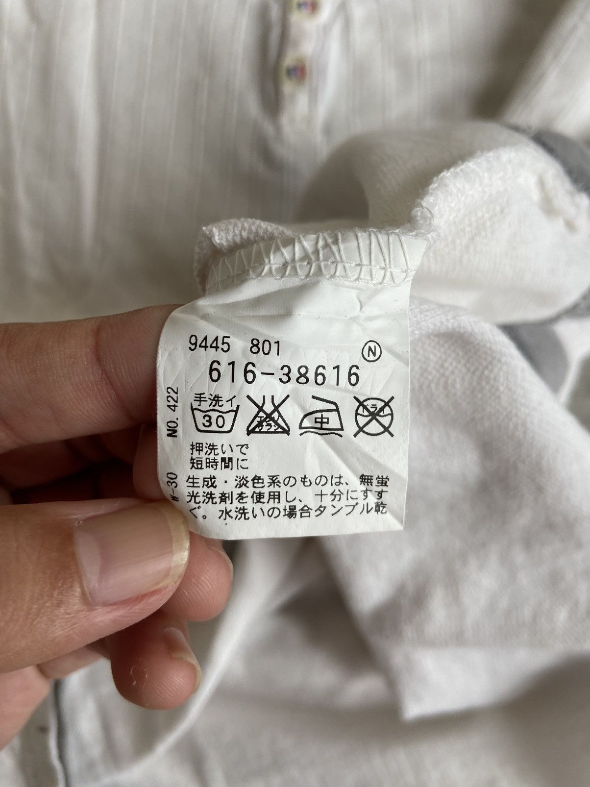 Designer × If Six Was Nine × Takeo Kikuchi Vintage TAKEO KIKUCHI JAPAN Double Layer Longsleeve Size US M / EU 48-50 / 2 - 6 Thumbnail