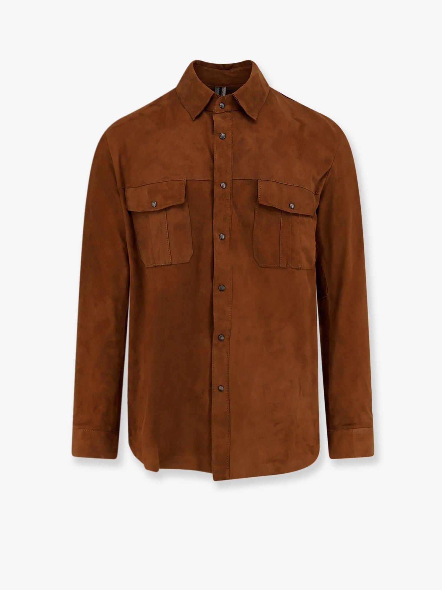 DFour Suede Shirt Size US XL / EU 56 / 4 - 1 Thumbnail