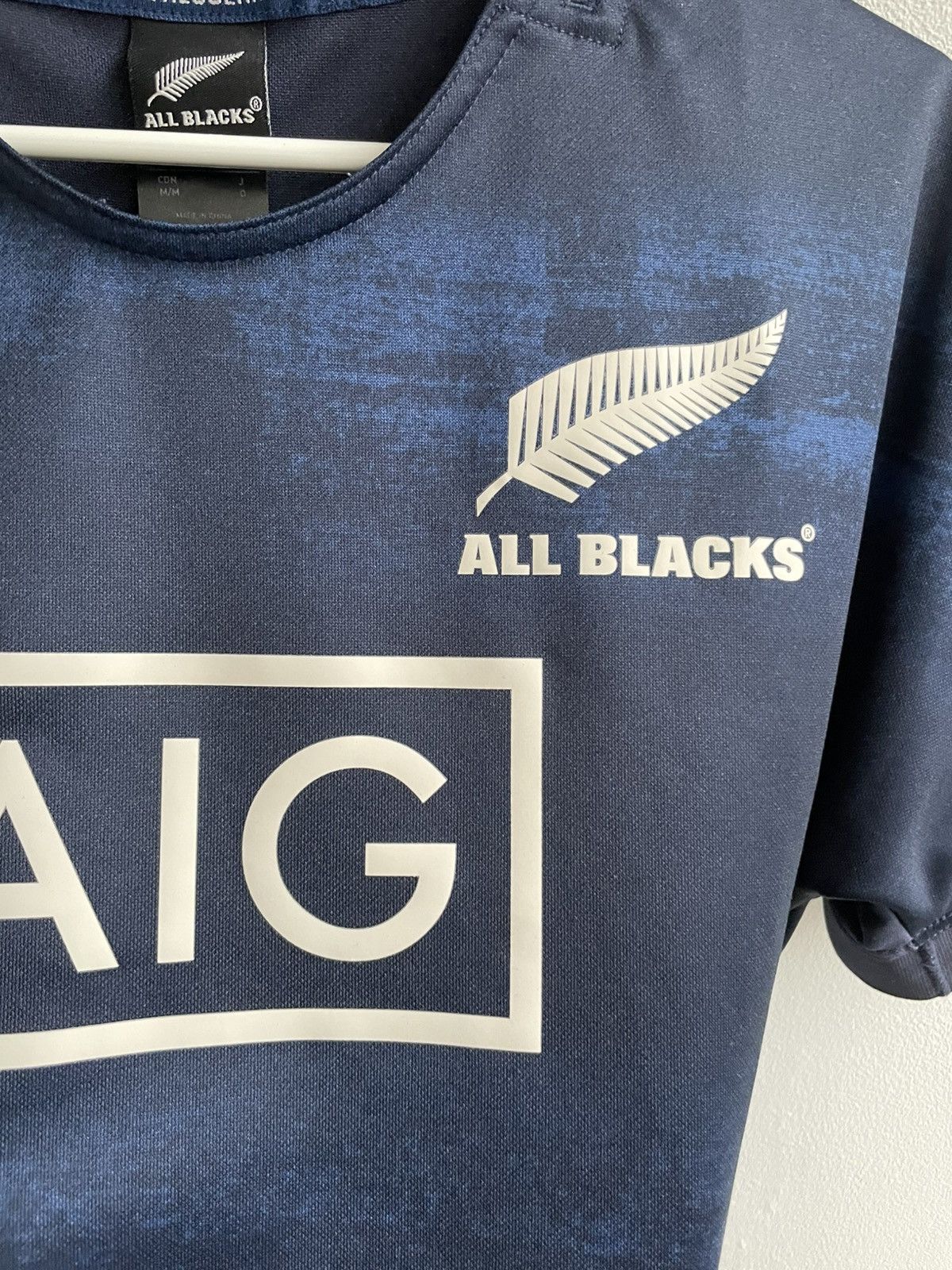 All Blacks Adidas Parley All Blacks Rugby Jersey New Zealand Rugby 2019 Size US M / EU 48-50 / 2 - 7 Thumbnail