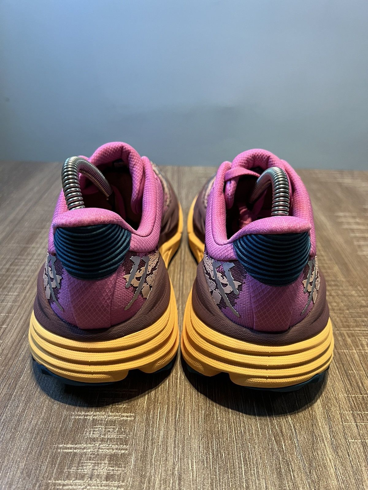 Hoka Hoka One One Womens Stinson 7 Pink Shoes Sneakers 7.5 B Size US 7.5 / IT 37.5 - 4 Thumbnail