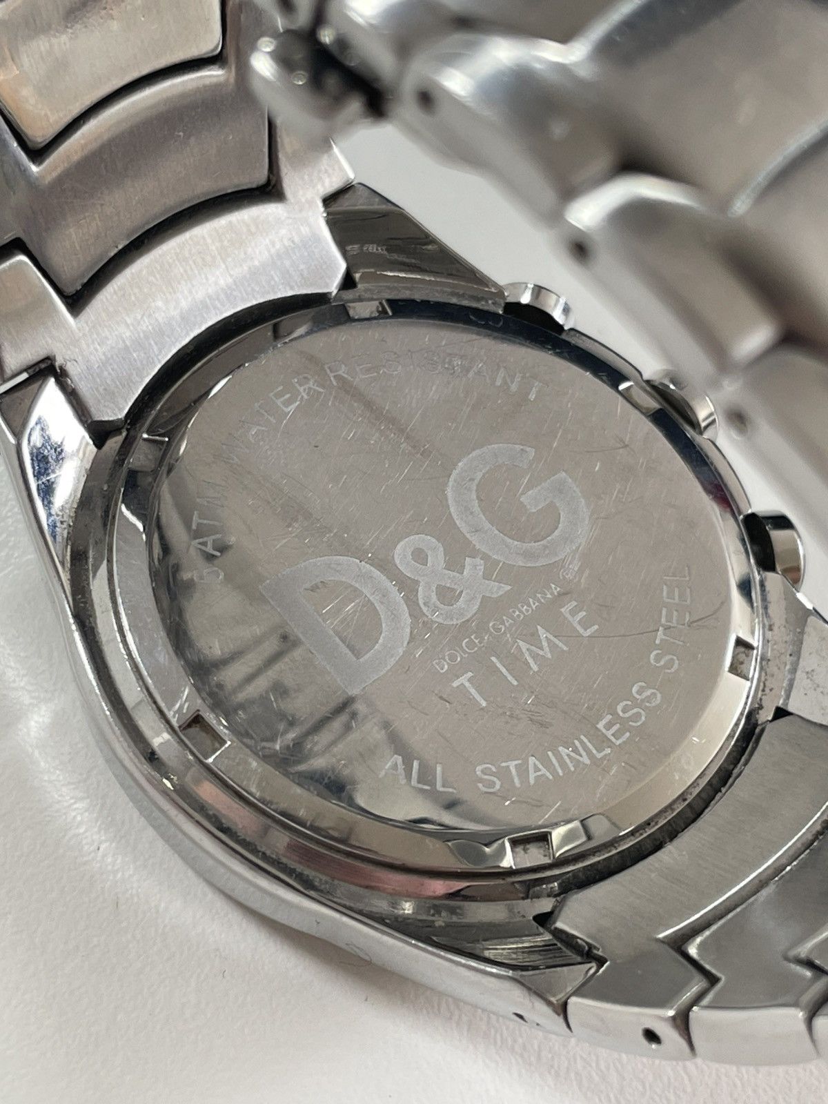 Dolce & Gabbana × Vintage DG sandpiper chronograph Dolce Gabbana watch Size ONE SIZE - 6 Thumbnail