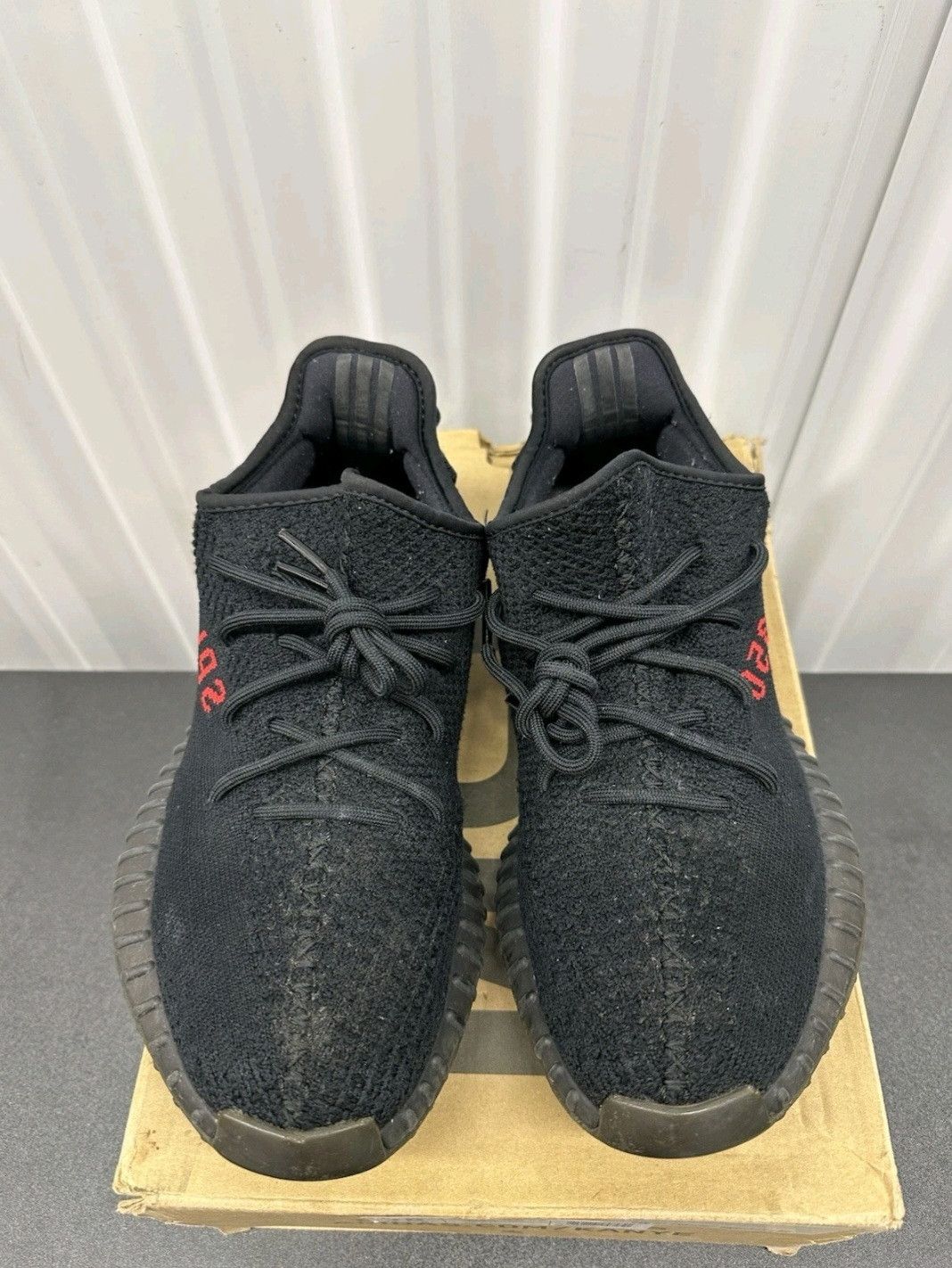 Adidas Adidas Yeezy Boost 350 V2 Bred CP9652 Size 10 Men Size US 10 / EU 43 - 2 Thumbnail