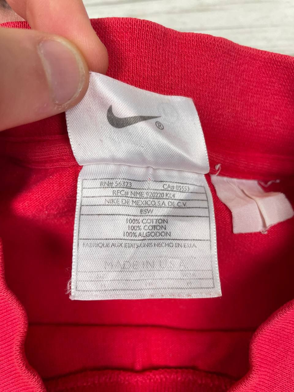Nike Vintage Nike Logo Swoosh 90S Long Sleeve T Shirt Drill Size US M / EU 48-50 / 2 - 10 Thumbnail