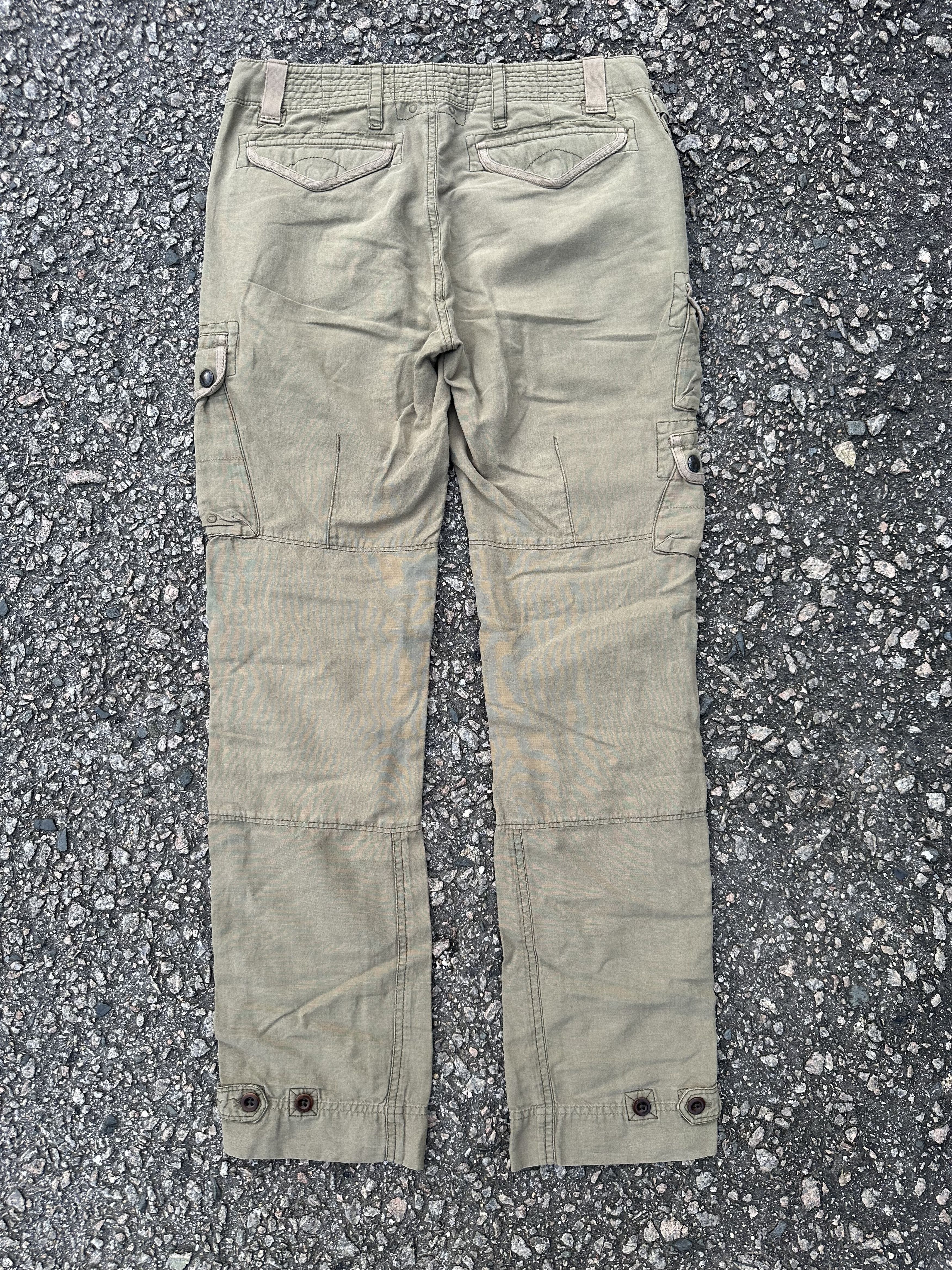 Japanese Brand CARGO PANTS POLO RALPH LAUREN SENDITIONARIES MULTIPOCKET Size US 29 - 3 Thumbnail