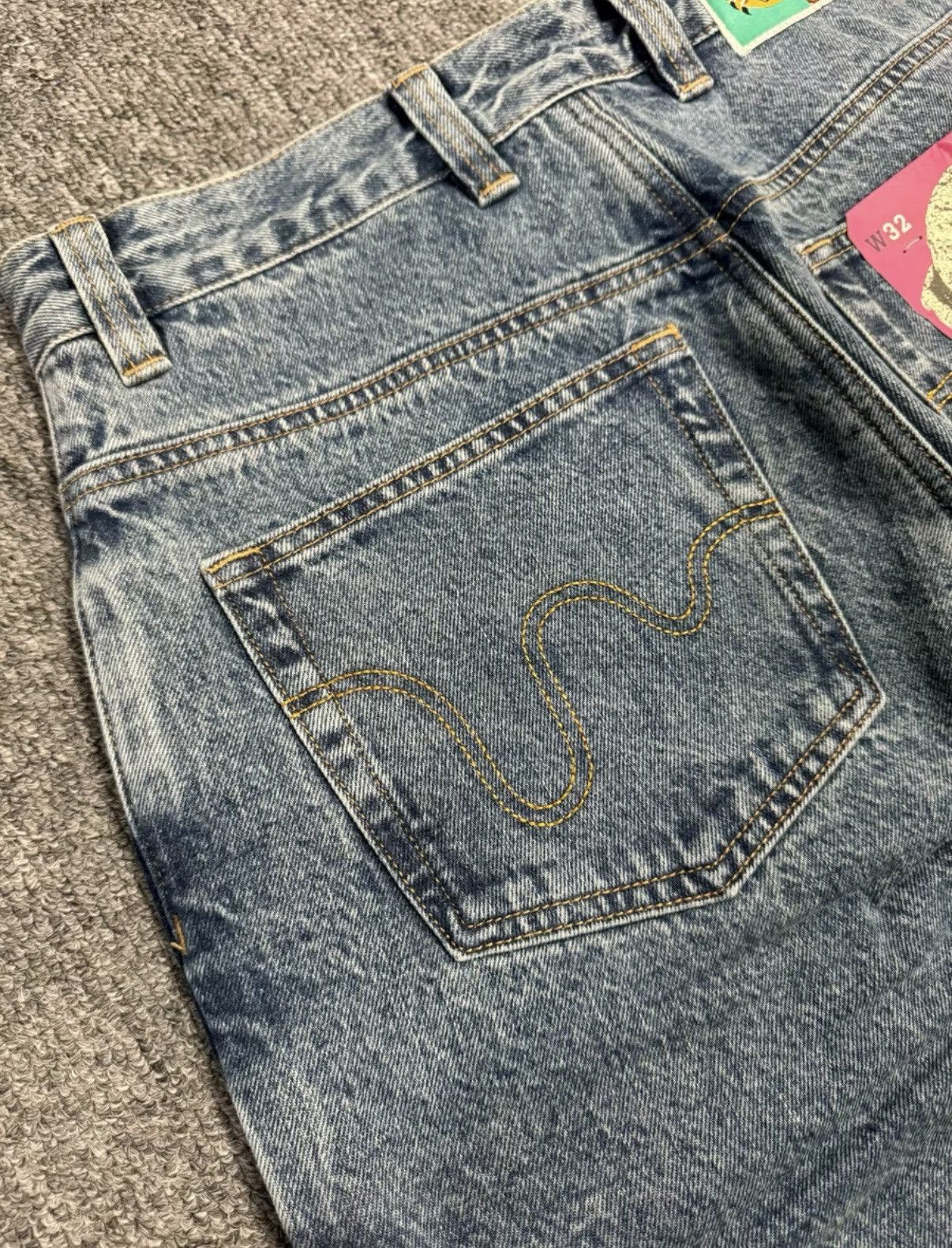 Billionaire Boys Club Heavyweight Light Blue Washed Jeans Billionaire Boys Club Size US 30 / EU 46 - 7 Thumbnail