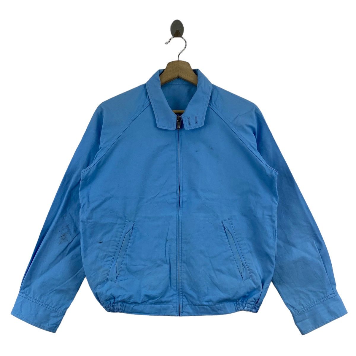 I.N.C Vintage VAN JAC Inc Brand Print Blue Bomber Jacket Size US S / EU 44-46 / 1 - 3 Thumbnail