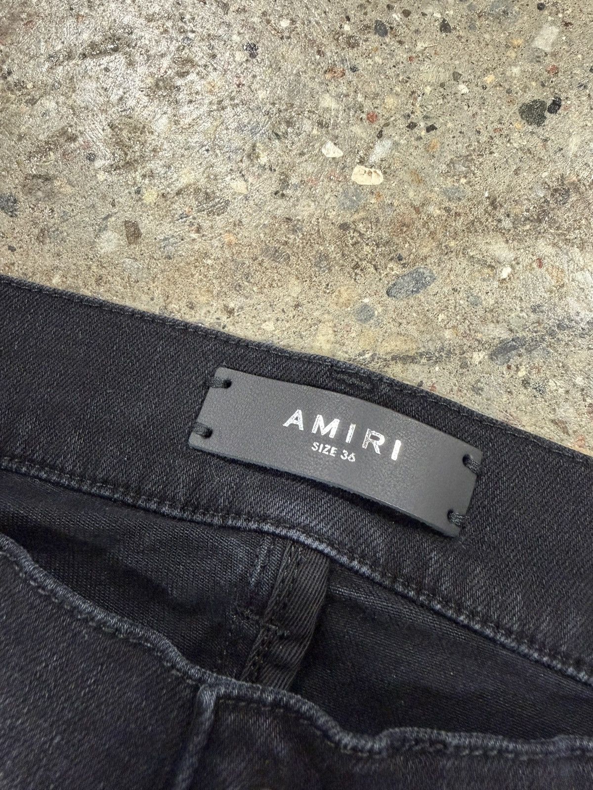 Amiri Amiri MX1 Black Jeans NEW 1200$ Size US 38 / EU 54 - 3 Thumbnail