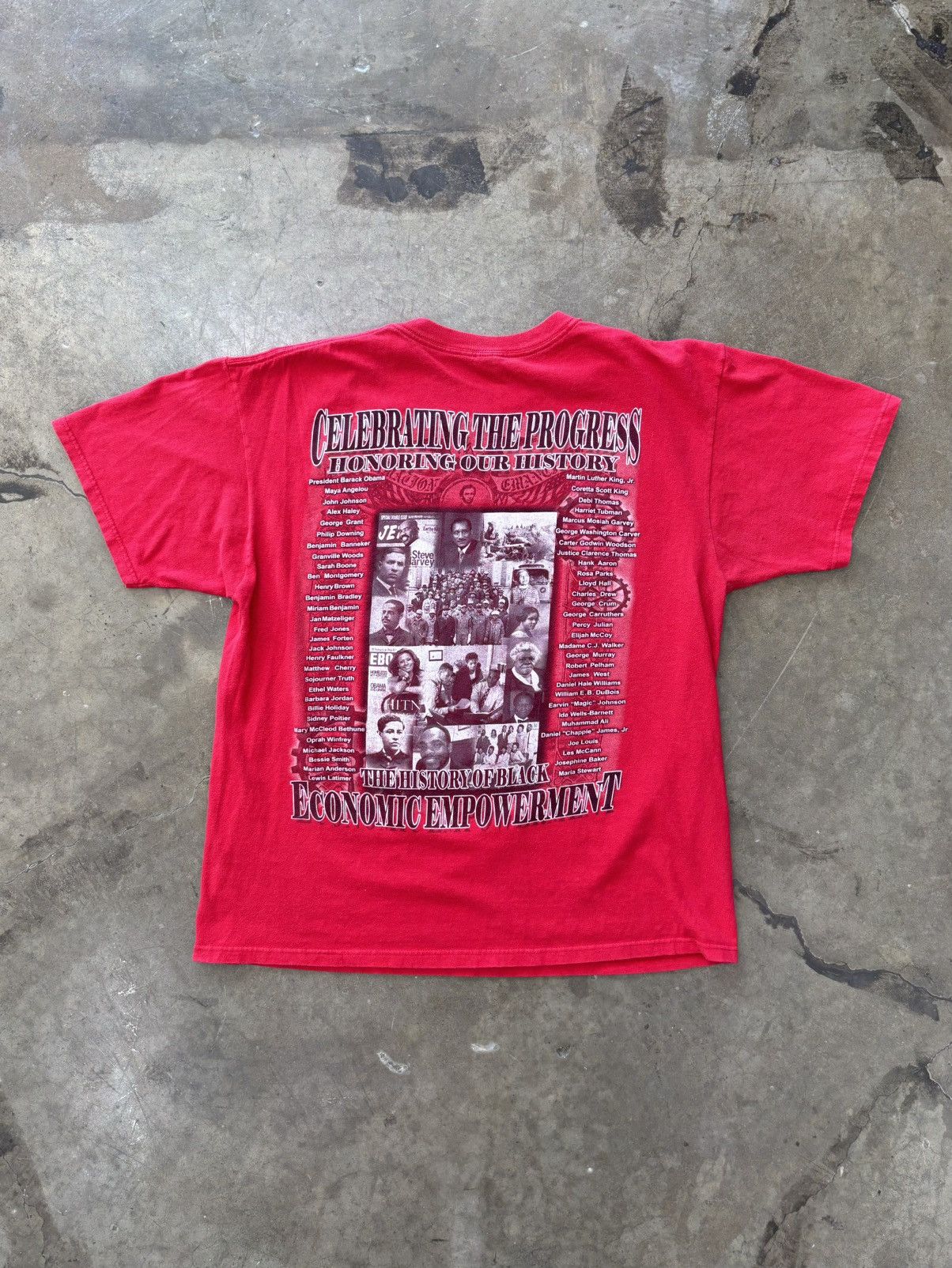 Vintage Vintage Black History Month Empowerment Obama MLK Tee Large Size US L / EU 52-54 / 3 - 5 Thumbnail