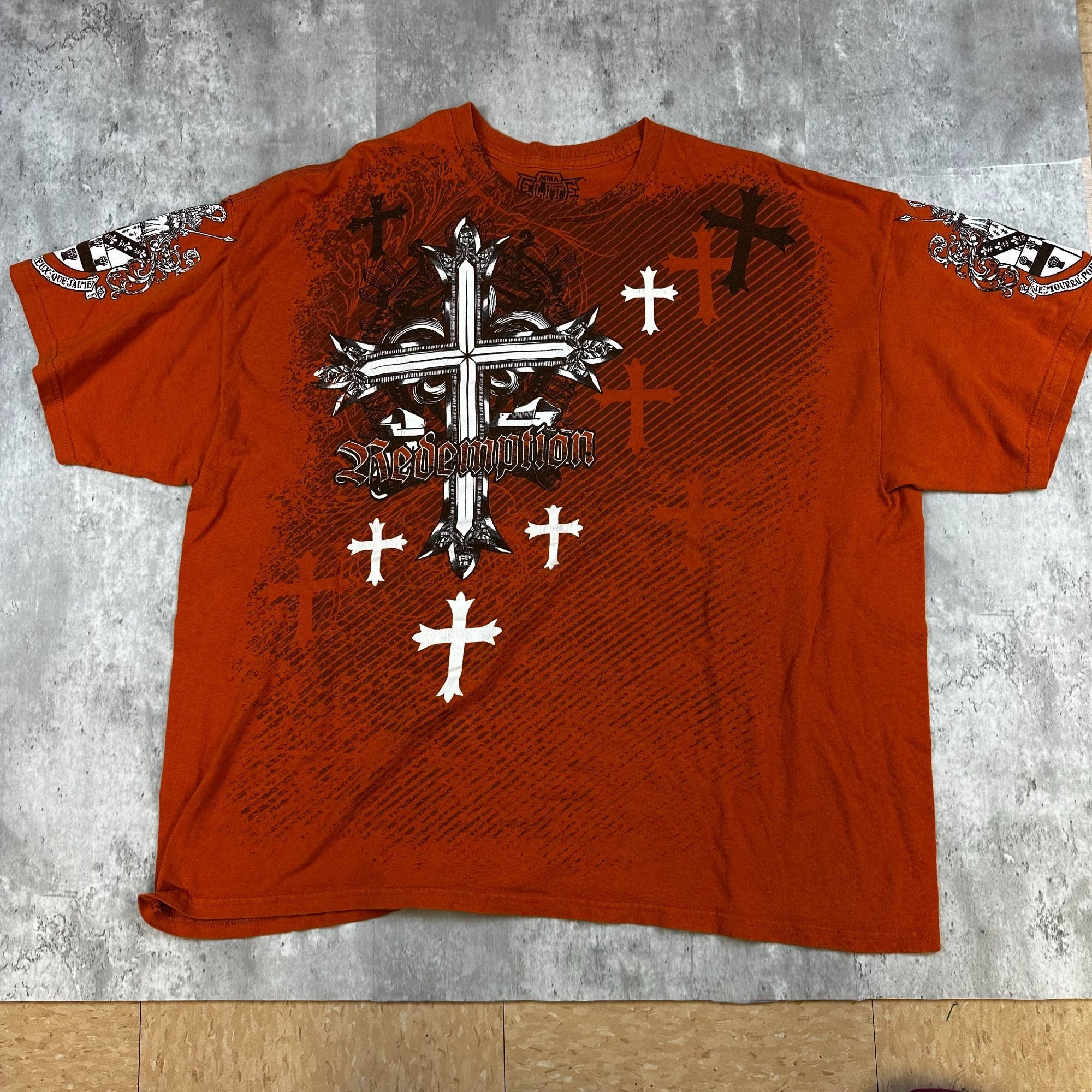 Vintage MMA Elite Y2K Grunge Style Tee (XXL) Size US XXL / EU 58 / 5 - 1 Thumbnail