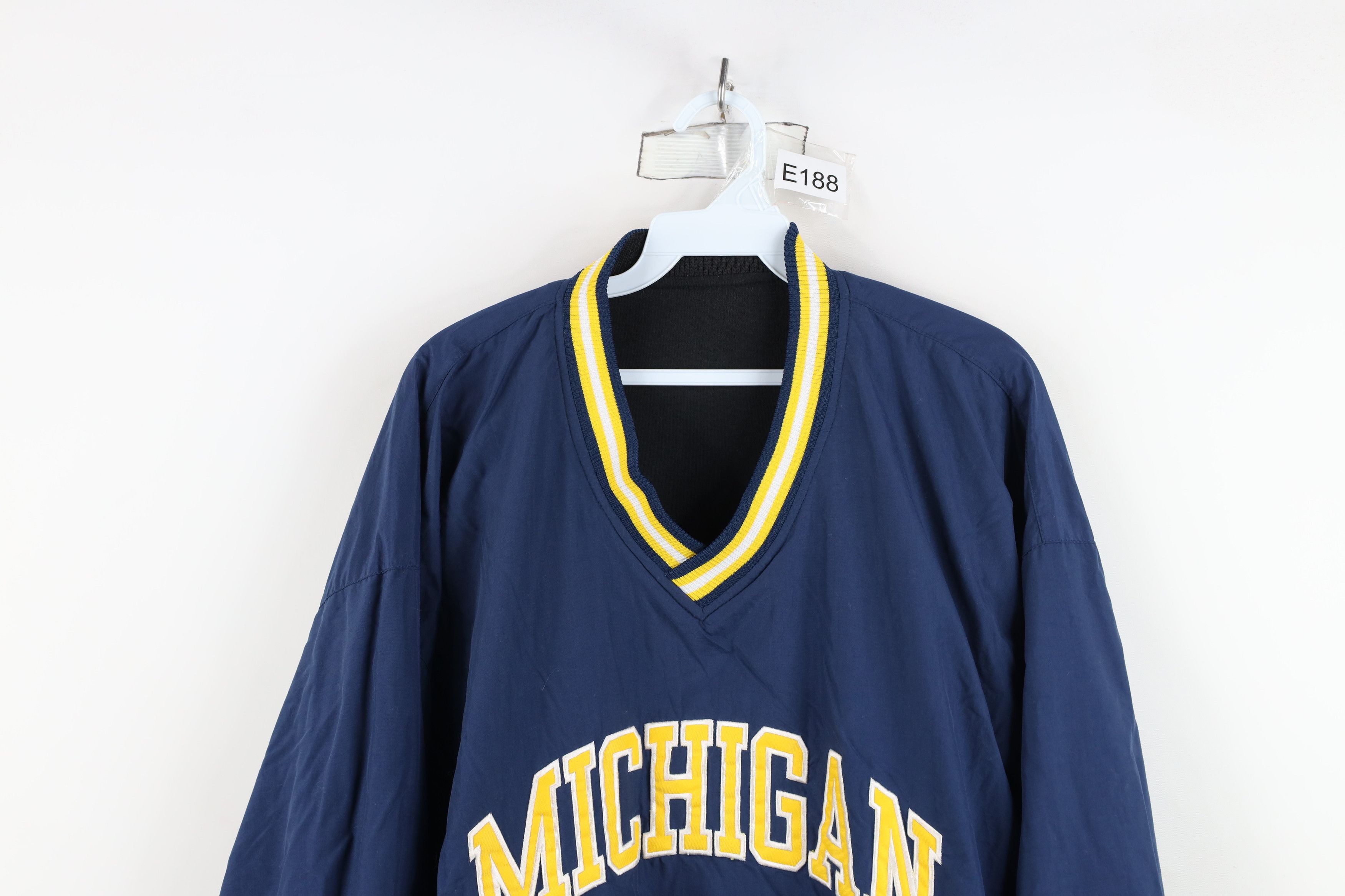 Starter Vintage 90s Starter Reversible University of Michigan Jacket Size US L / EU 52-54 / 3 - 2 Thumbnail