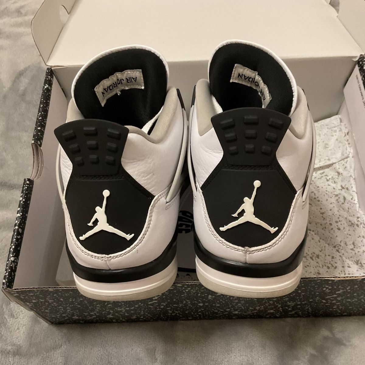 Jordan Brand × Nike Air Jordan 4 Retro Military Black size 10 Size US 10 / EU 43 - 9 Thumbnail