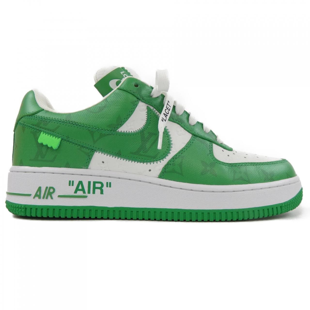 Louis Vuitton Louis Vuitton Louis Vuitton by Virgil Abloh Nike Air Force1 Low Sneakers Leather Shoes NIKE AIR FORCE1 LOW DUTY FREE for USA Size ONE SIZE - 1 Thumbnail