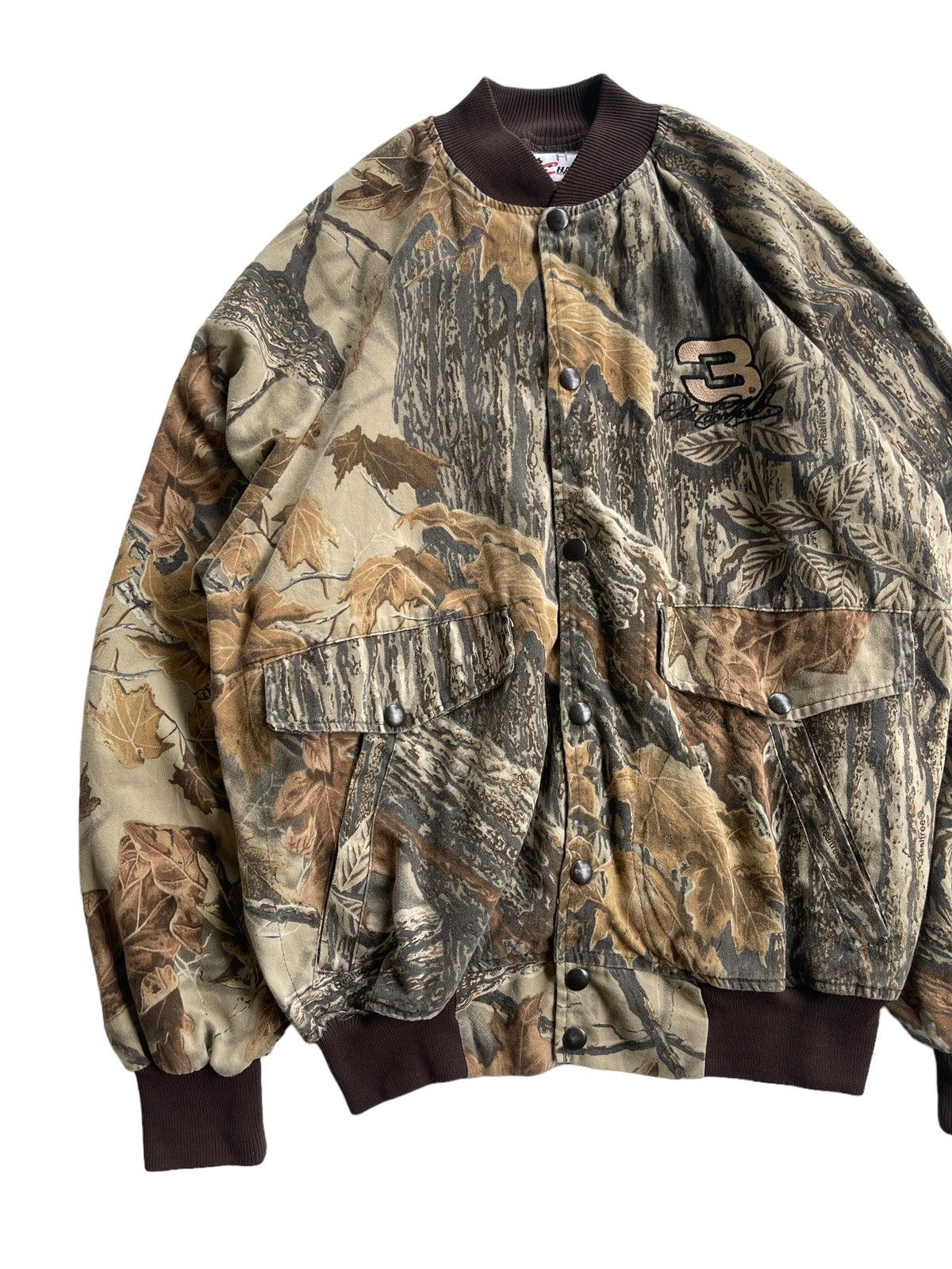 Chase Authentics Vtg Realtree Racing Team Nascar Bomber Jacket Size US M / EU 48-50 / 2 - 4 Thumbnail
