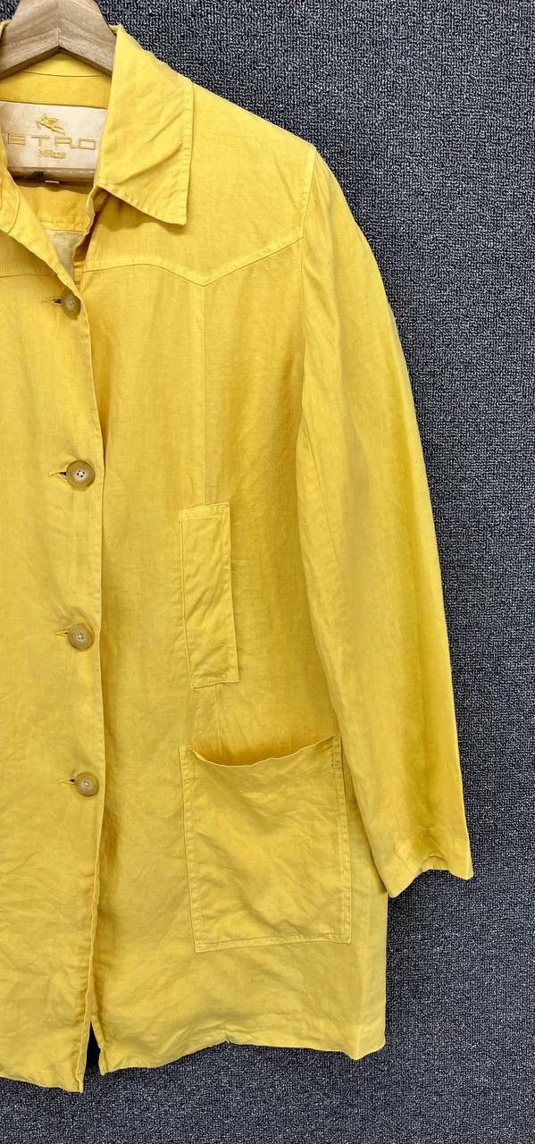 Etro Vintage Etro Milano Button Up Long Jacket Size S / US 4 / IT 40 - 4 Thumbnail