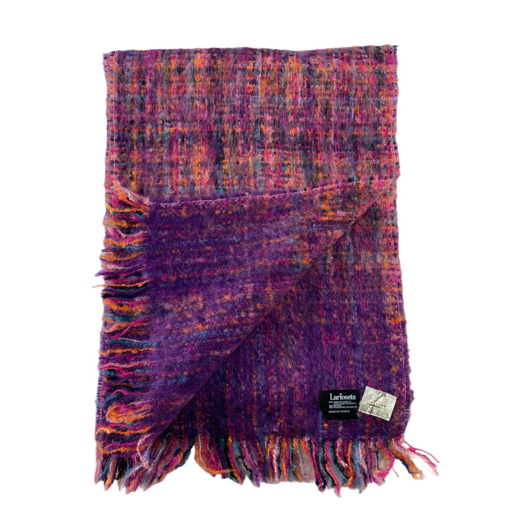 Vintage Larioseta Mohair Scarf / Muffler / Neckwear Size ONE SIZE - 4 Thumbnail