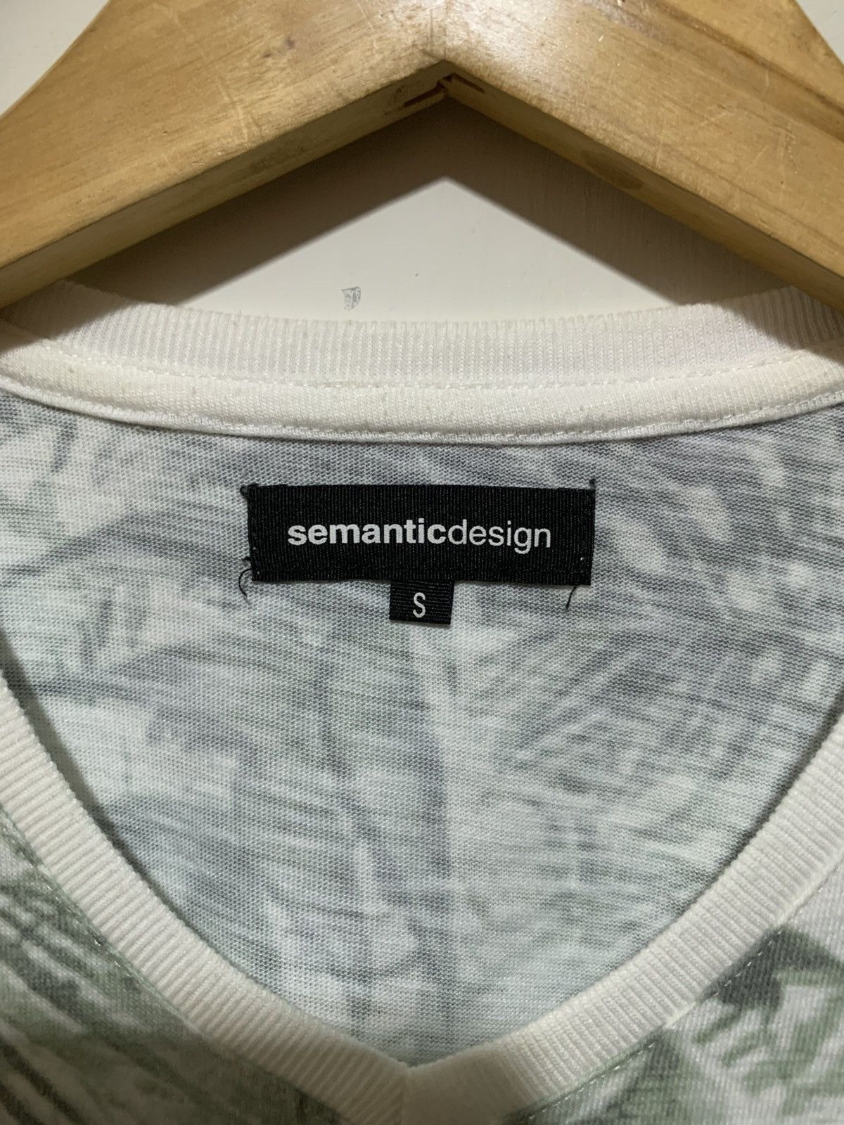 semanticdesign Japanese Semantic Design Nature Tee Shirt Size US S / EU 44-46 / 1 - 6 Thumbnail
