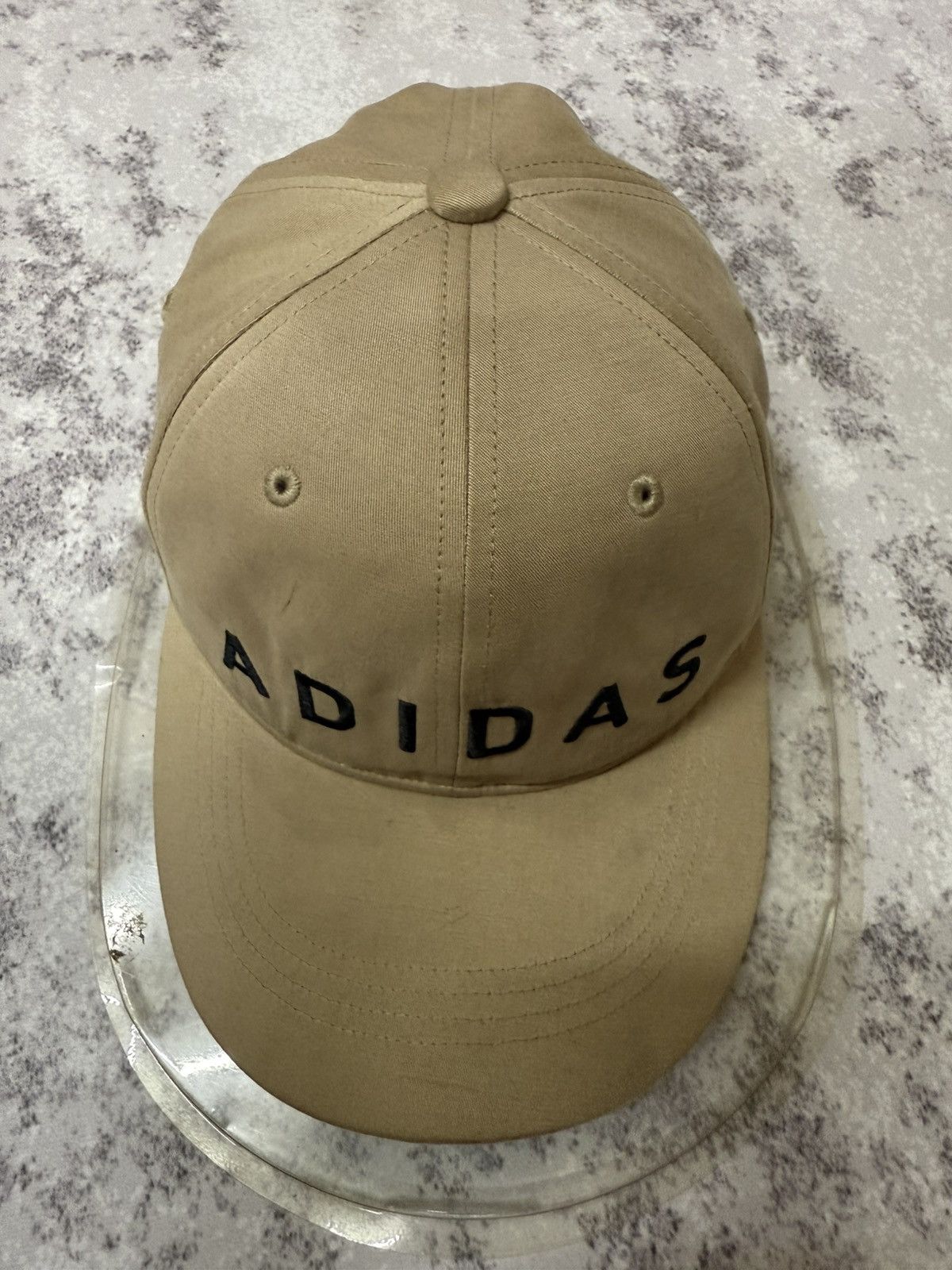 Adidas Adidas Strap Back Cap Beige Size ONE SIZE - 4 Thumbnail