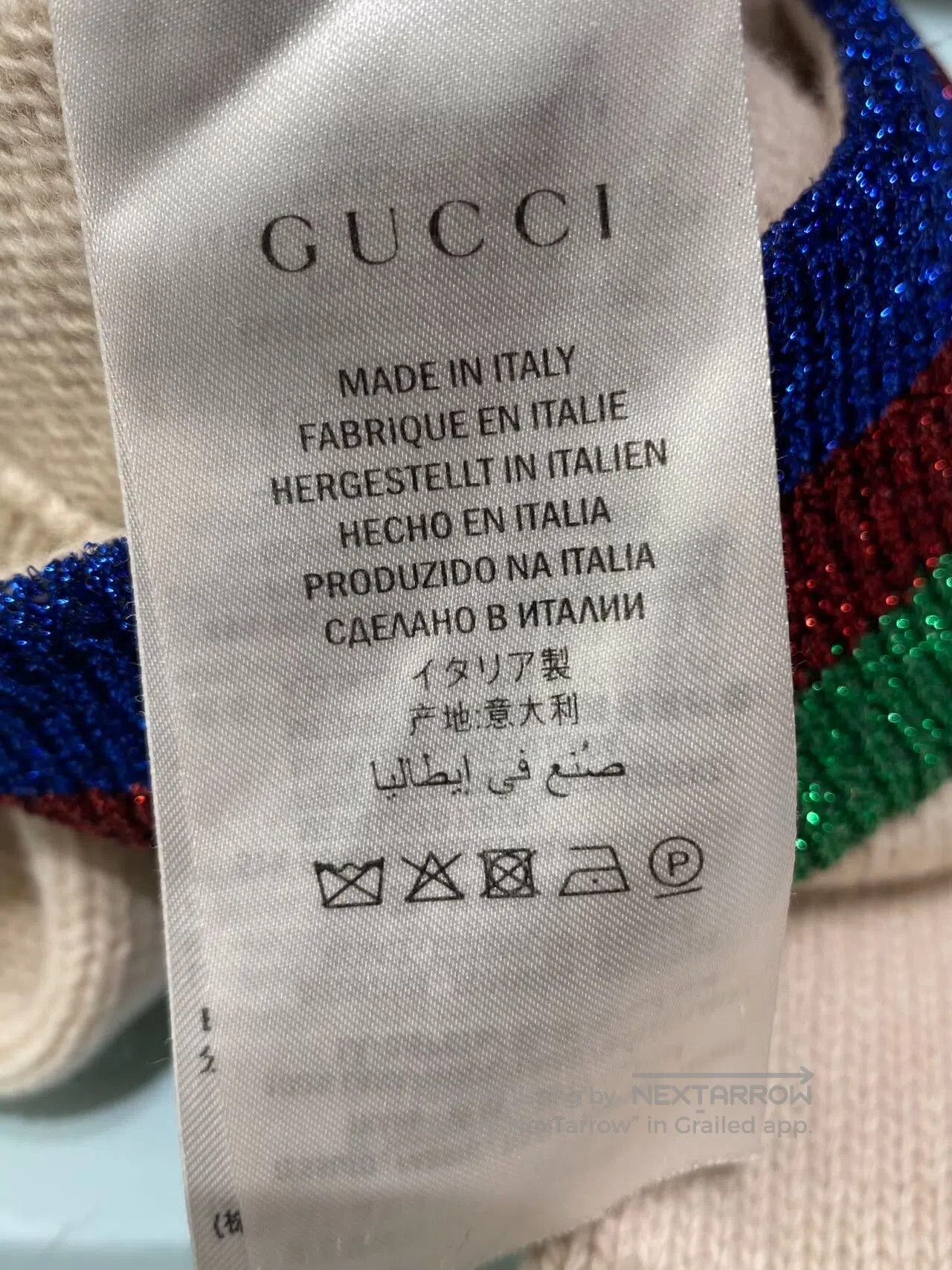 Gucci Guicci Color Blocked Striped Edge Wool V-neck Single-breas Size XS / US 0-2 / IT 36-38 - 6 Thumbnail