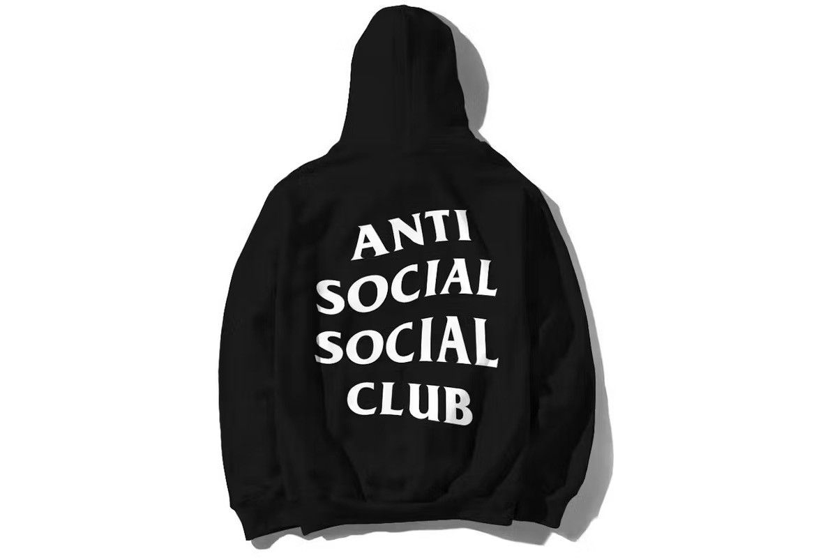 Sweat à Capuche (Hoodie) Anti Social Social Club - Taille L - Noir - Neuf Sans étiquette
